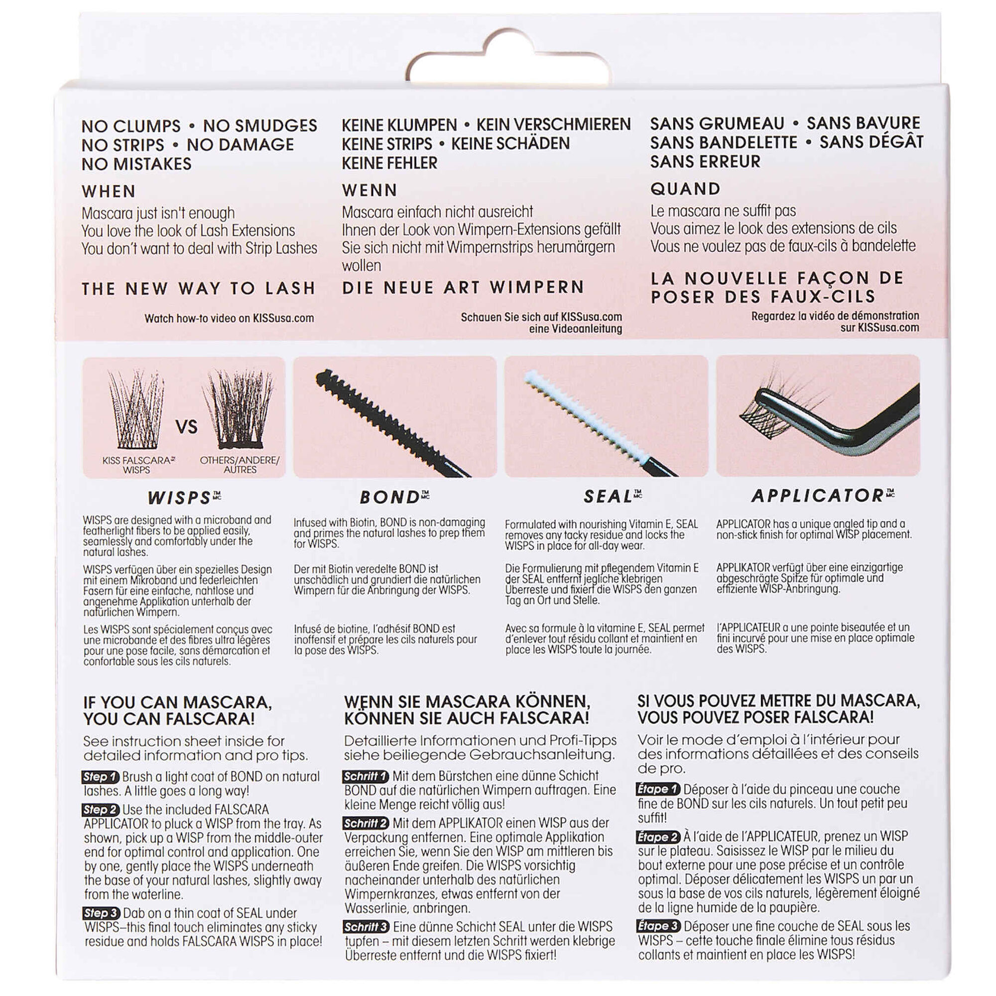 Kit Falscara Starter Pestanas Falsas