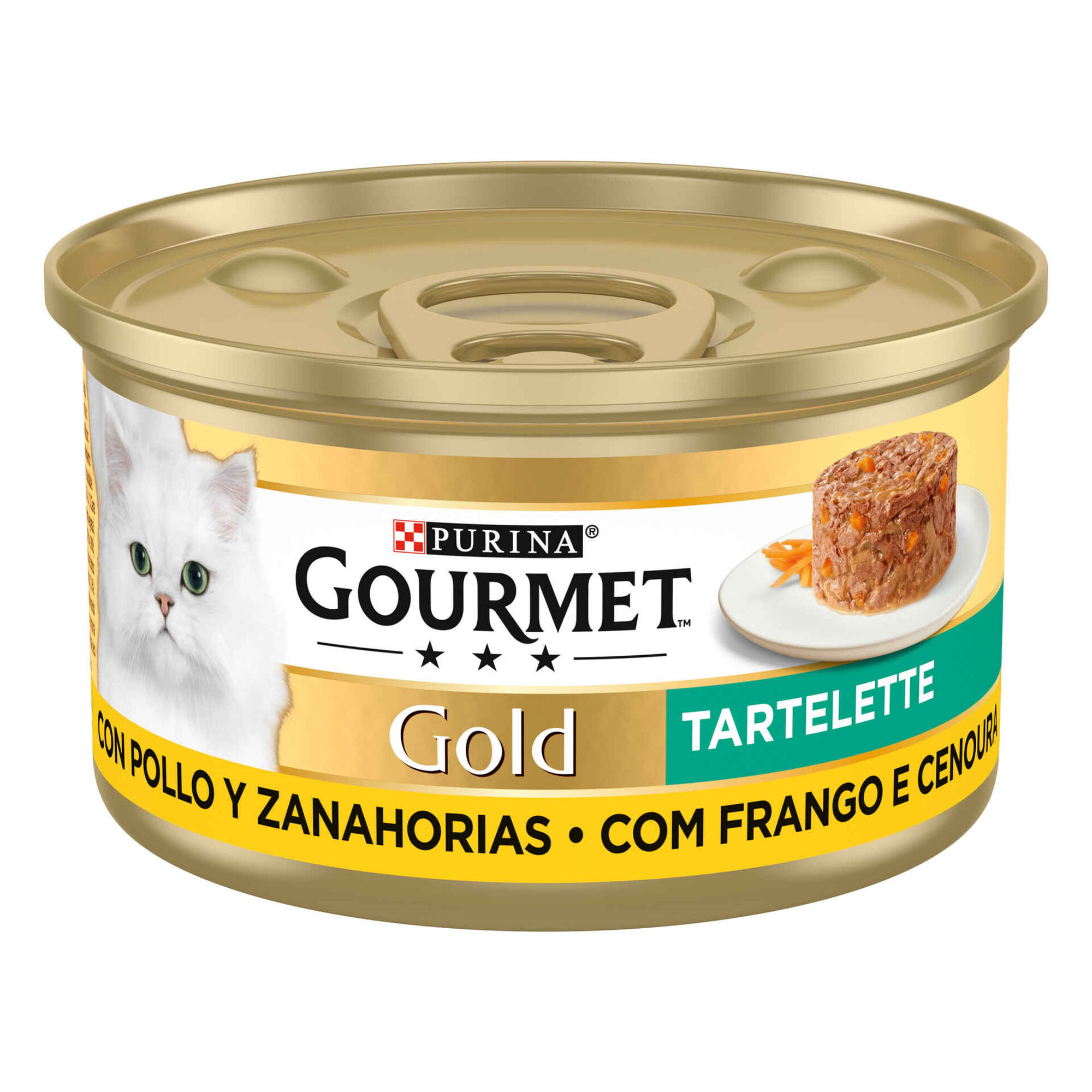 Comida Húmida para Gato Adulto Tartelette Frango Cenouras Comida Húmida para Gato Adulto Tartelette Frango Cenouras