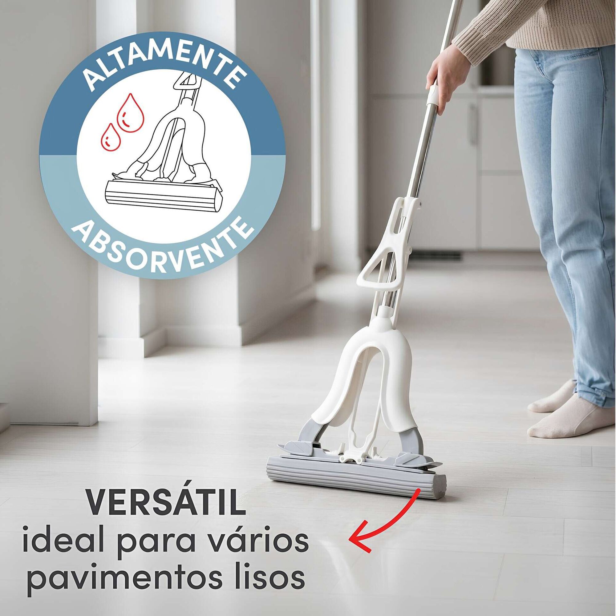 Mopa Esponja Ultra Absorvente Kasa