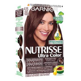 Coloração Permanente Nutrisse Ultra Color Castanho Tiramisu 4.15