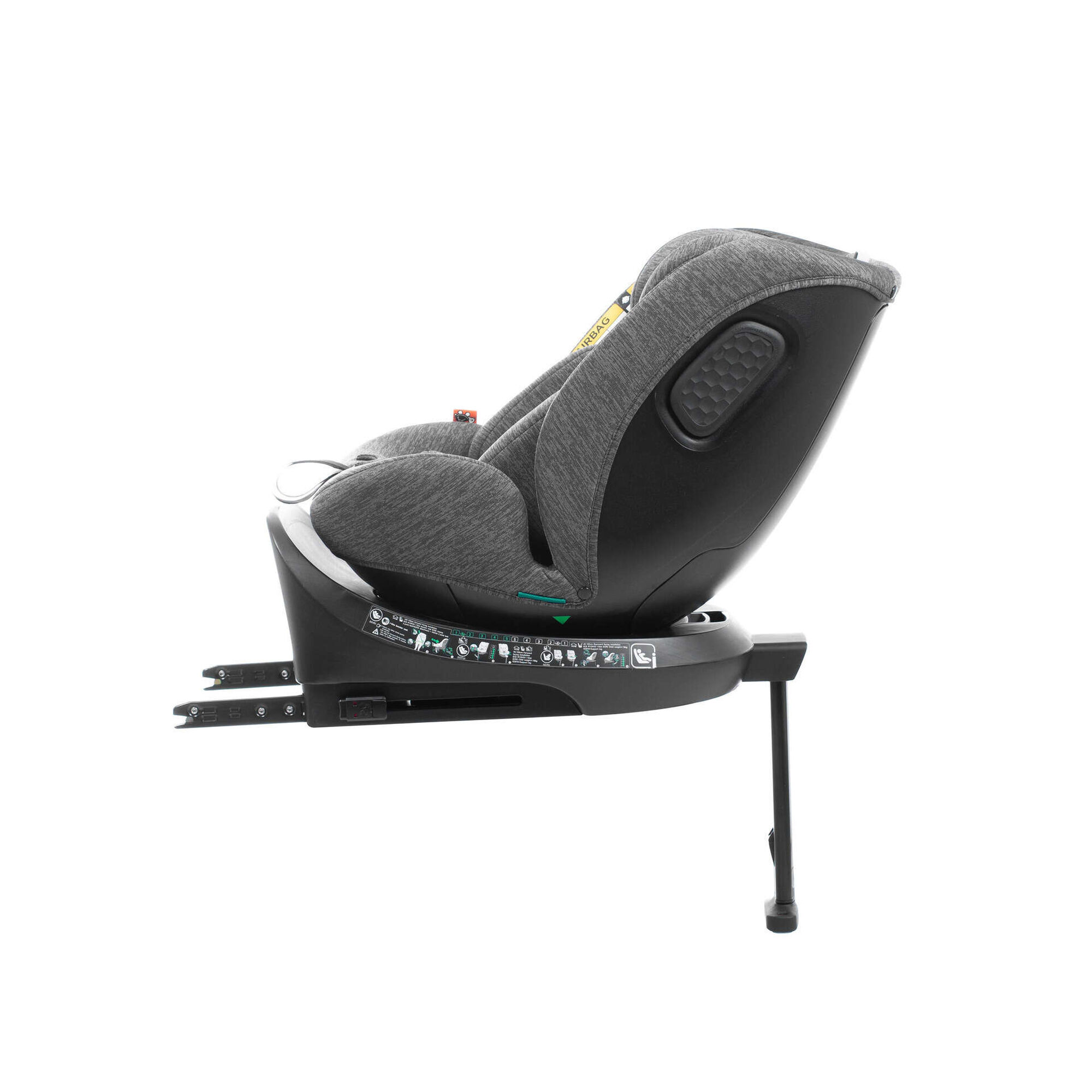 Cadeira Auto I-Size 40-150cm Isofix Rotativa Antracite Core Babyauto