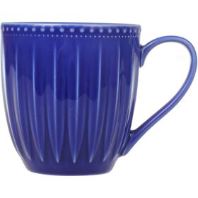 Caneca Canelada 370ml Azul Escuro Caneca Canelada 370ml Azul Escuro