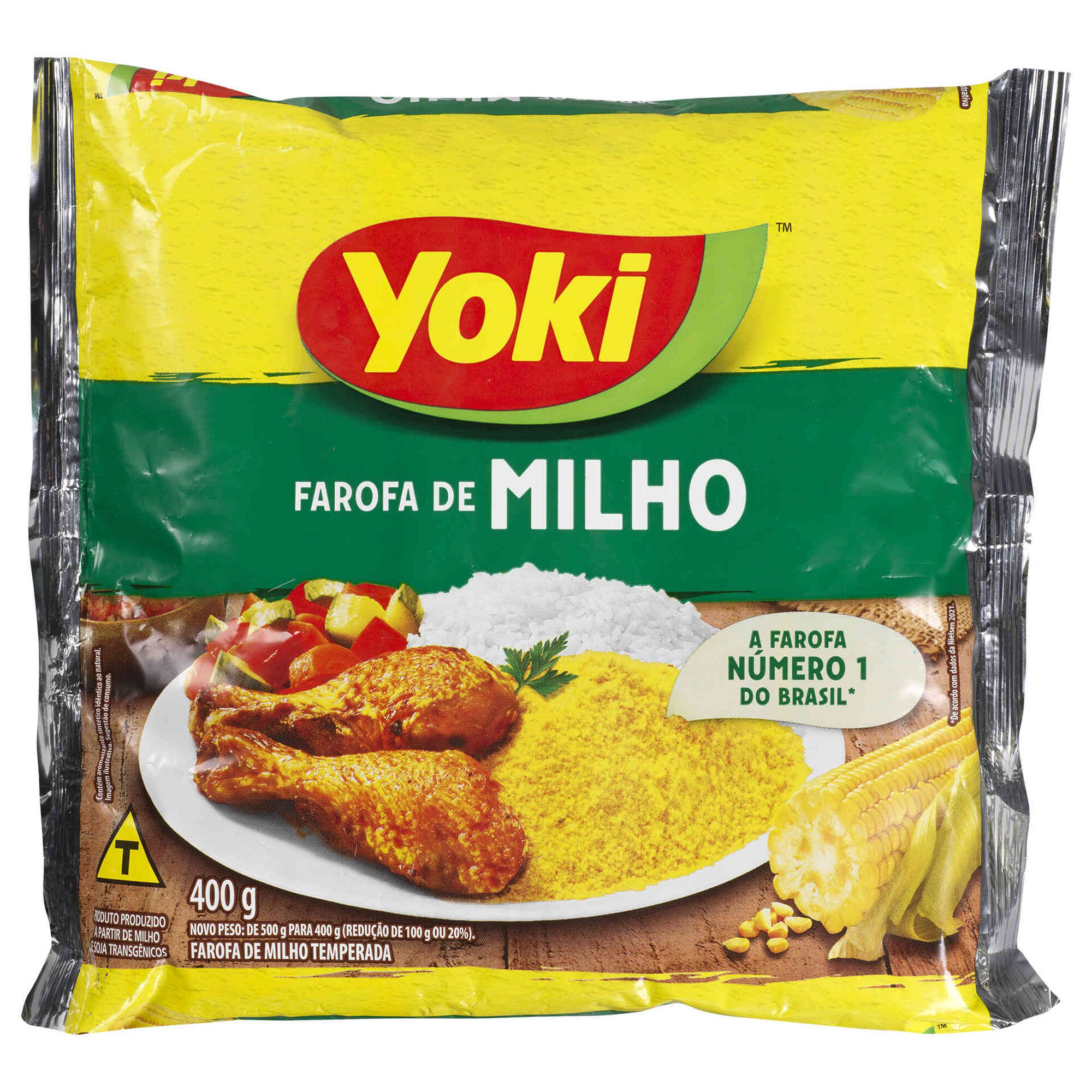 Farofa de Milho Temperada