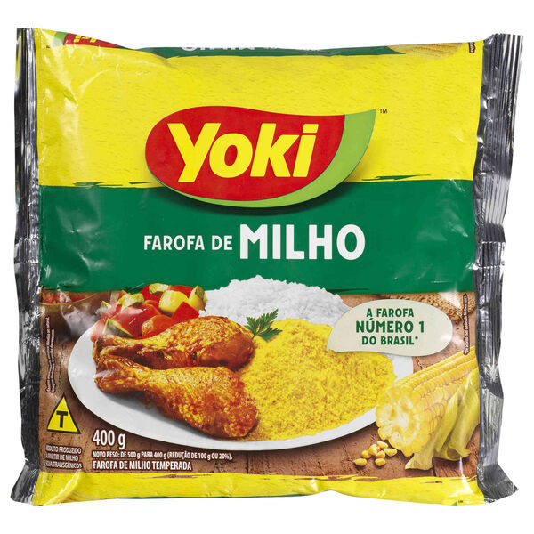 Farofa de Milho Temperada Yoki