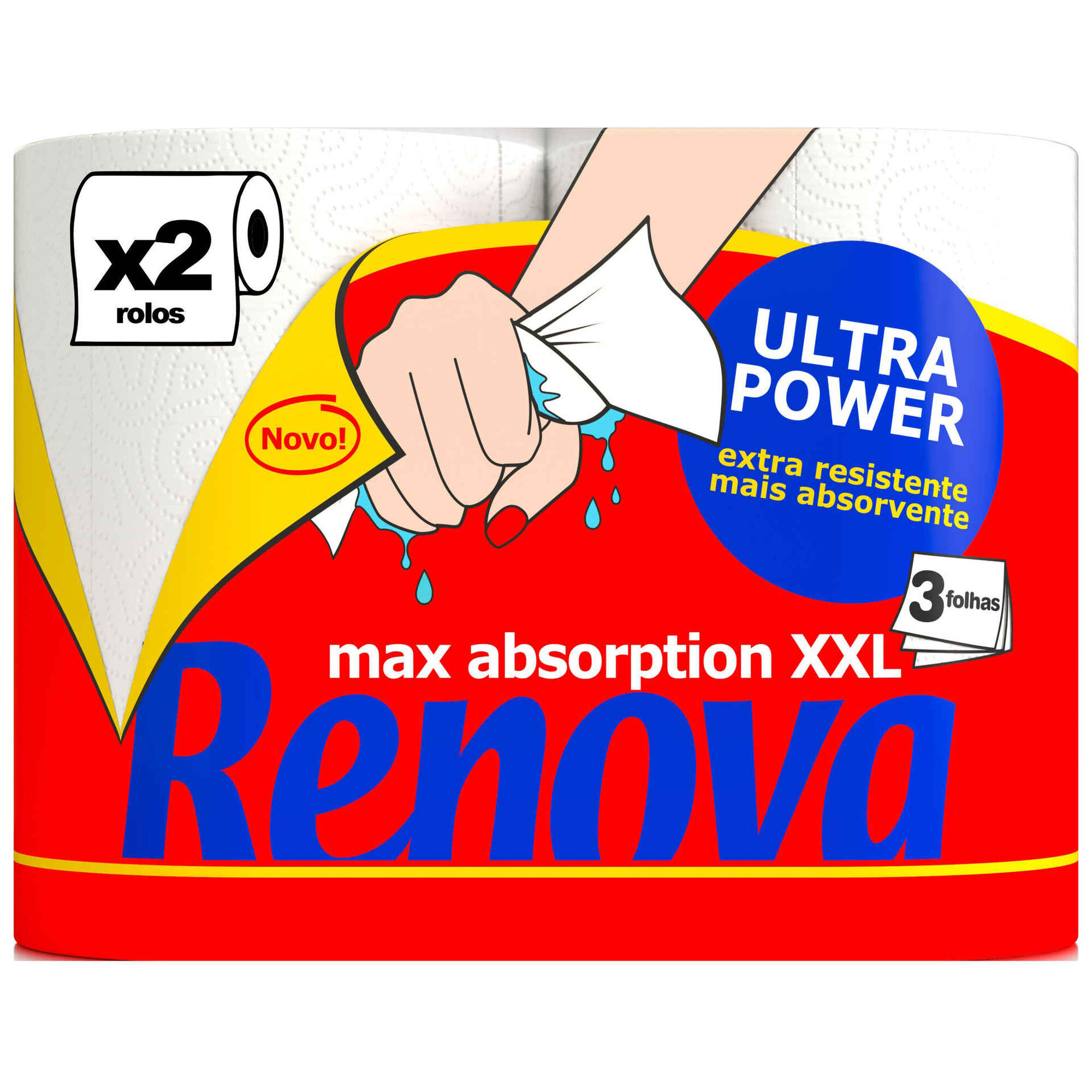 Rolo de Cozinha Max Absorption XXL Ultra Power