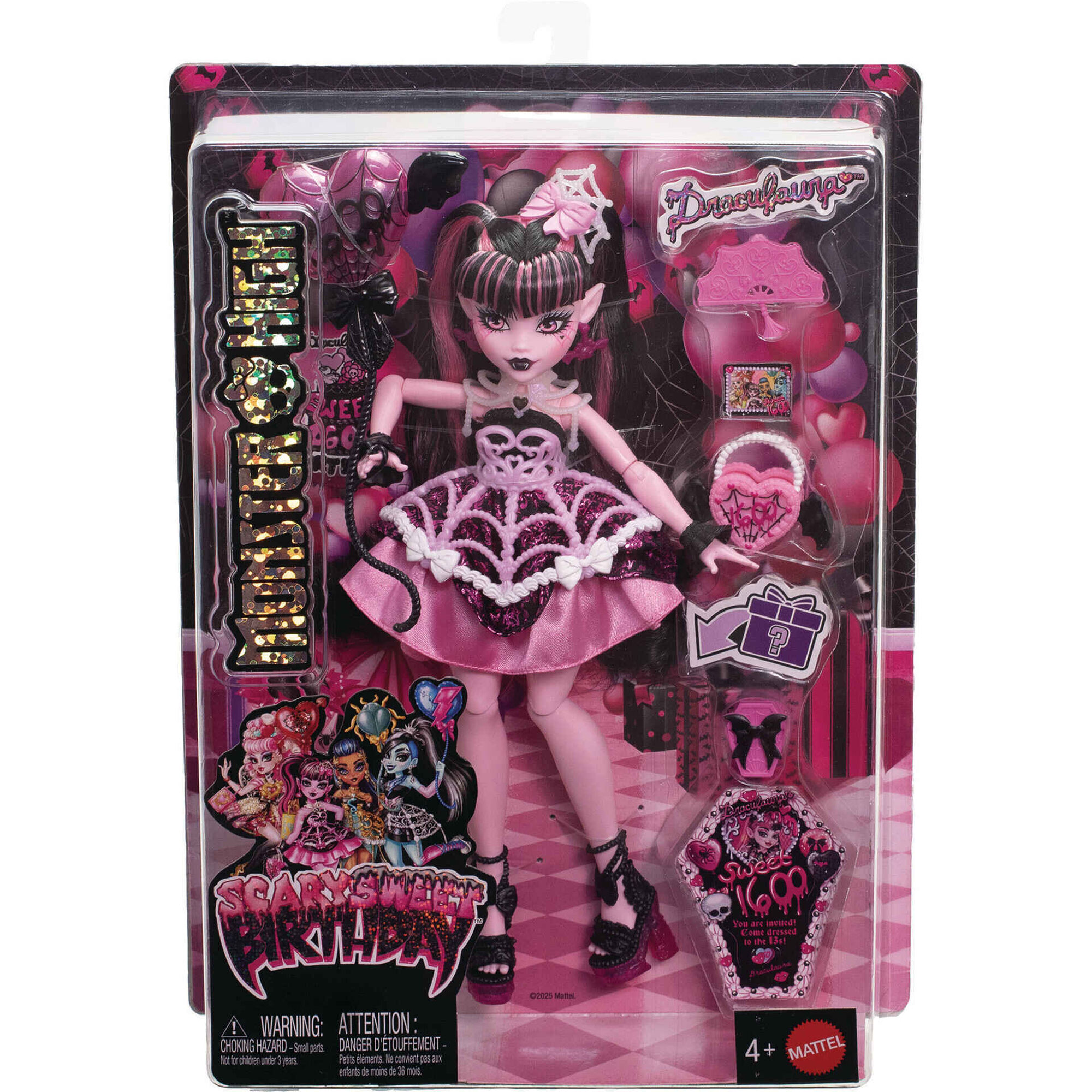 Boneca Draculaura Aniversário Doce Assustador