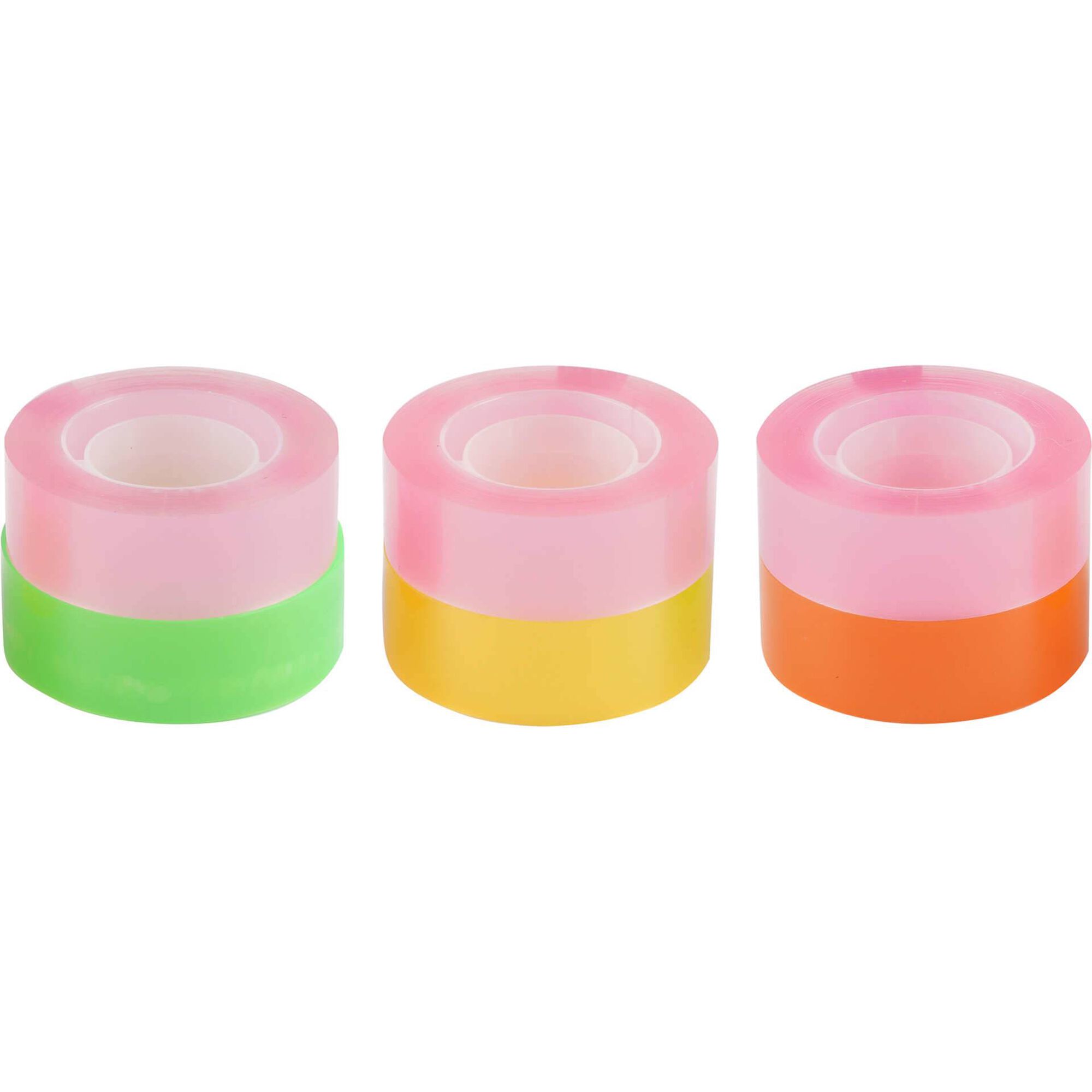 Conjunto 2 Fitas-Cola 18mm Coloridas Note!