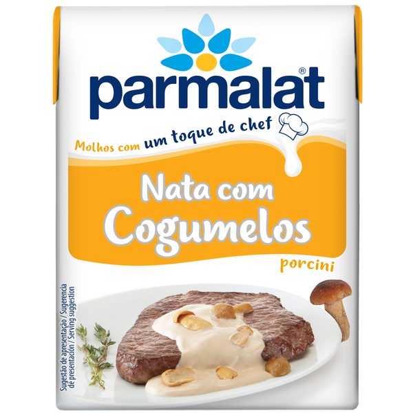 Natas com Cogumelos Parmalat