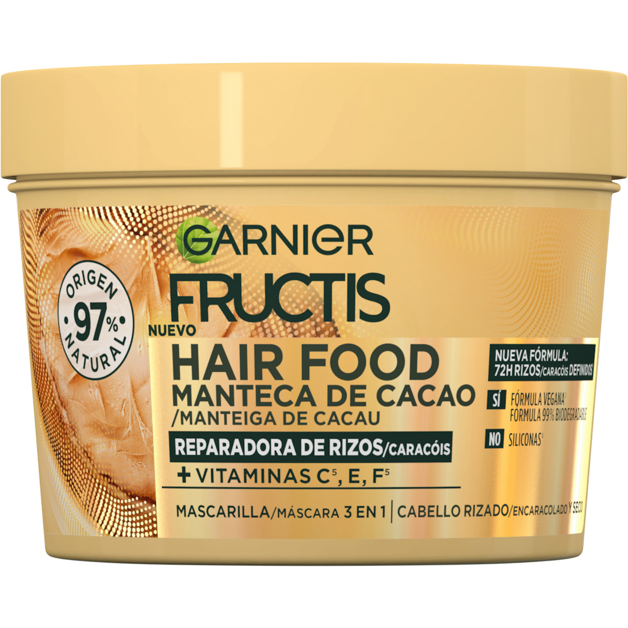 M&aacute;scara Cabelo Hair Food Cacau Garnier Fructis