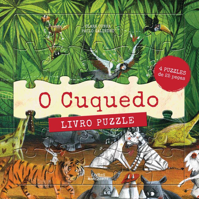 O Cuquedo - Livro Puzzle de Clara Cunha