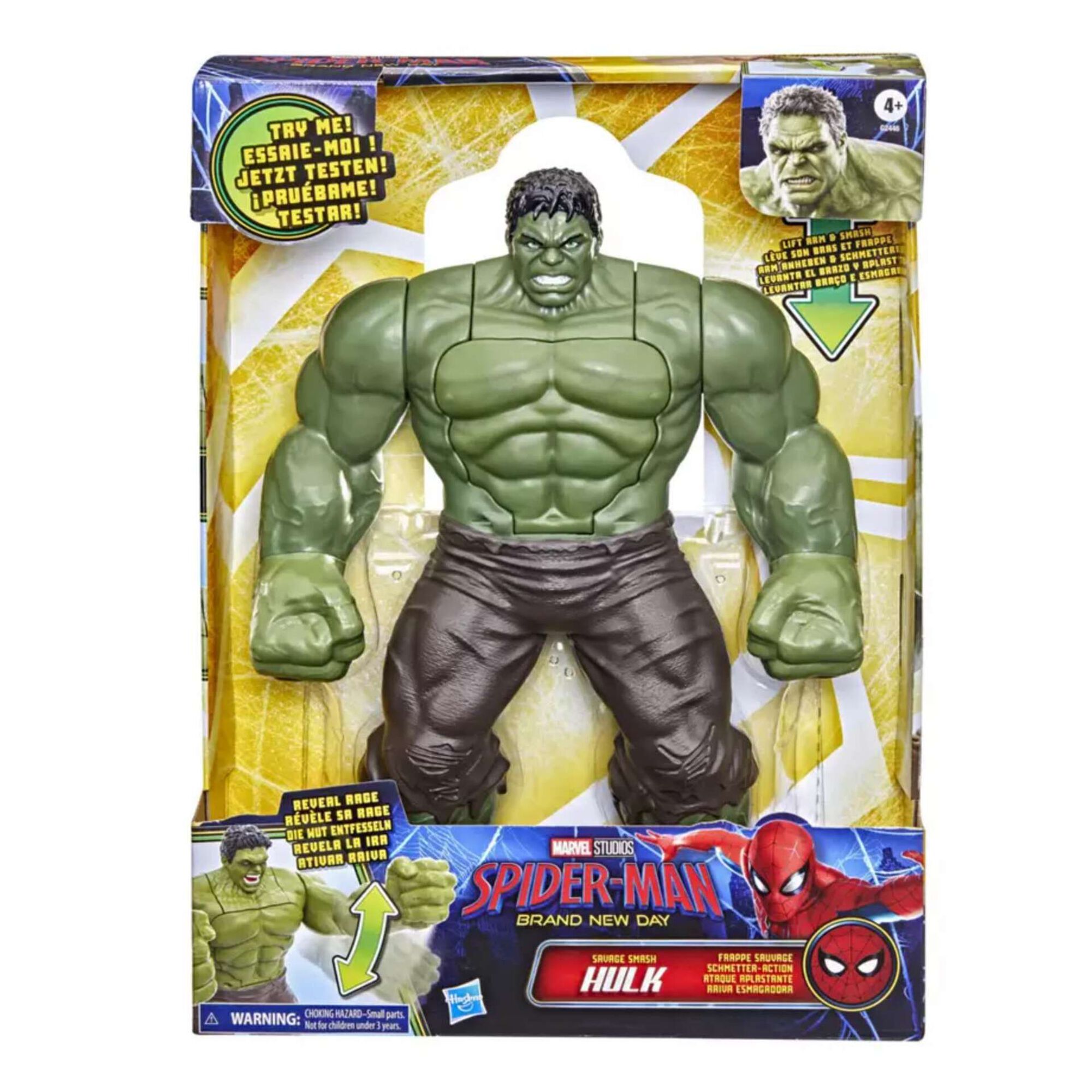 Marvel - Figura Hulk Titan Series com Sons e A&ccedil;&atilde;o