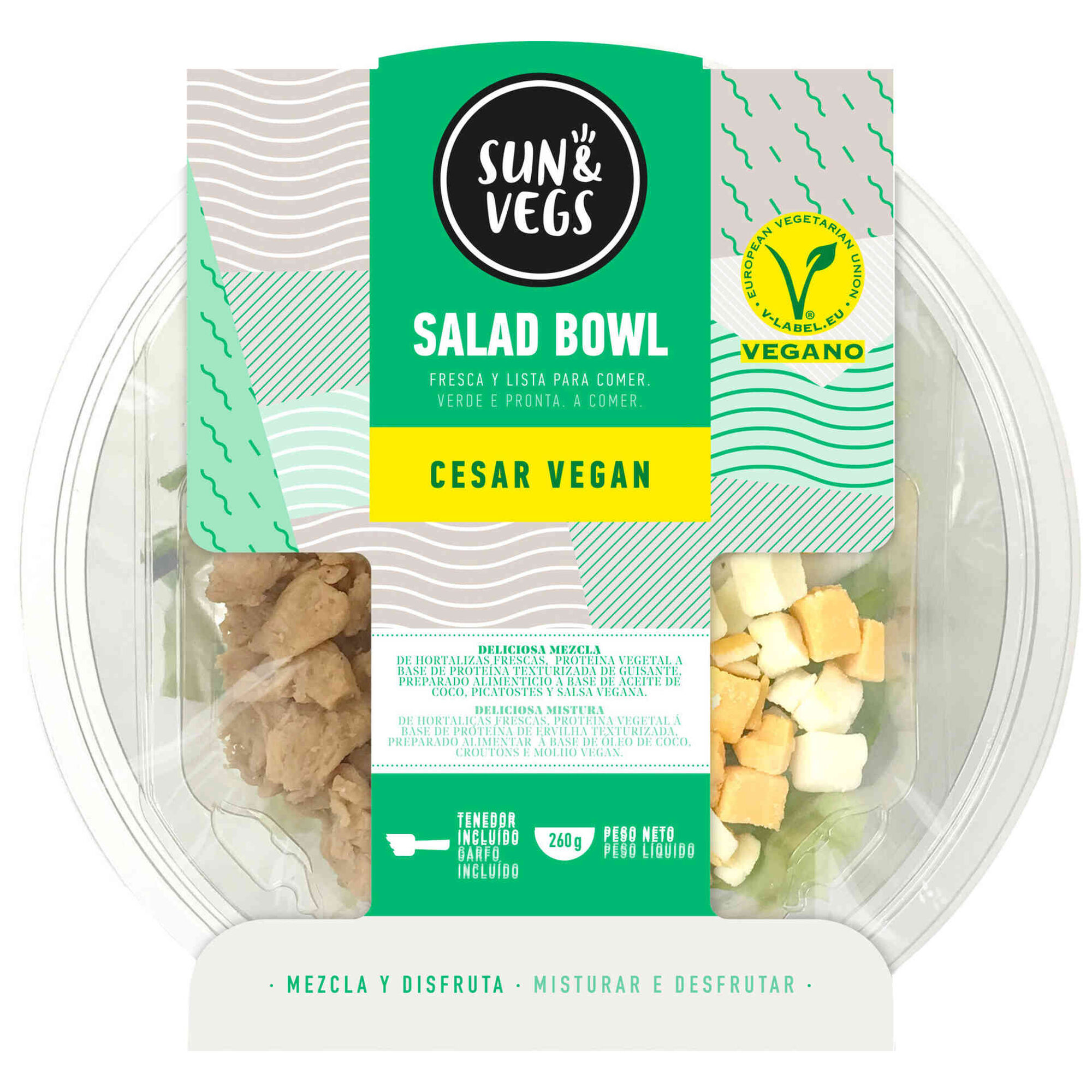 Salada César Vegan