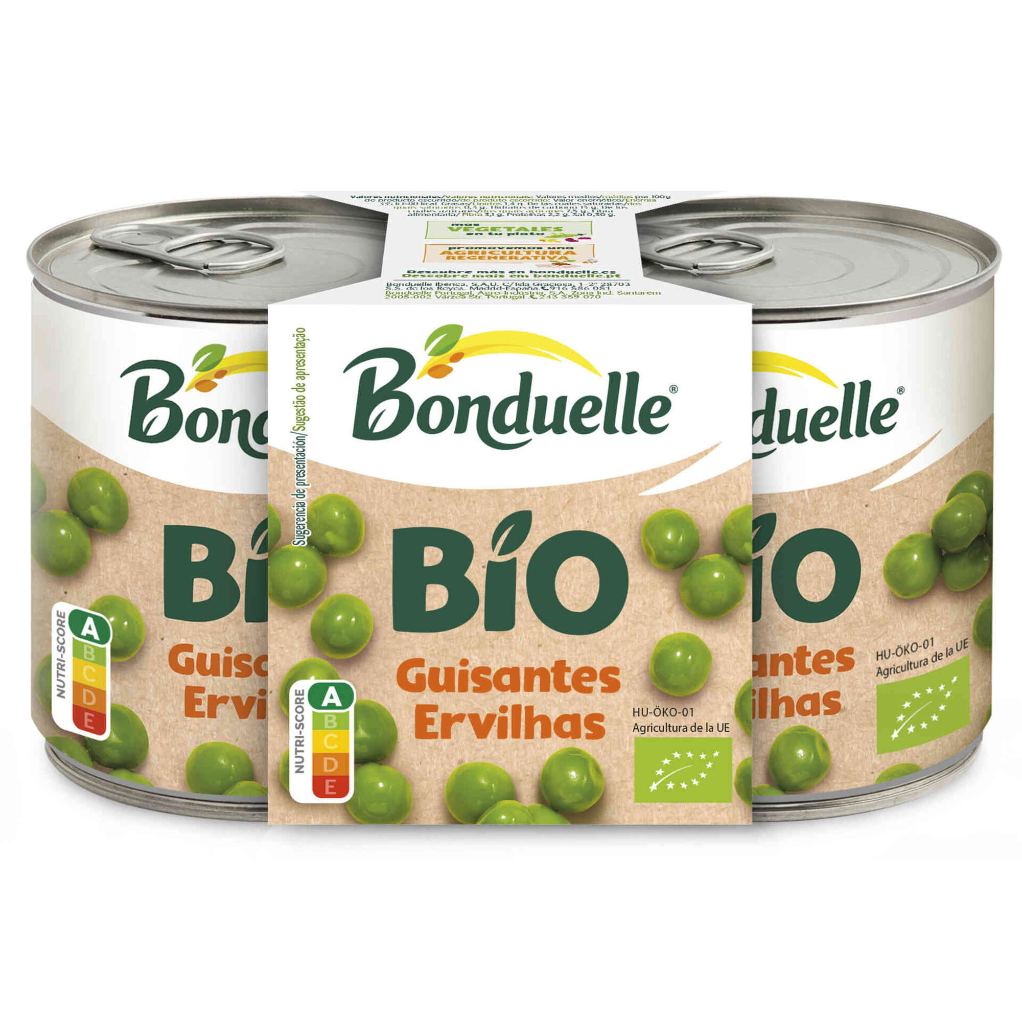 Ervilhas em Lata sem Gl&uacute;ten Bonduelle