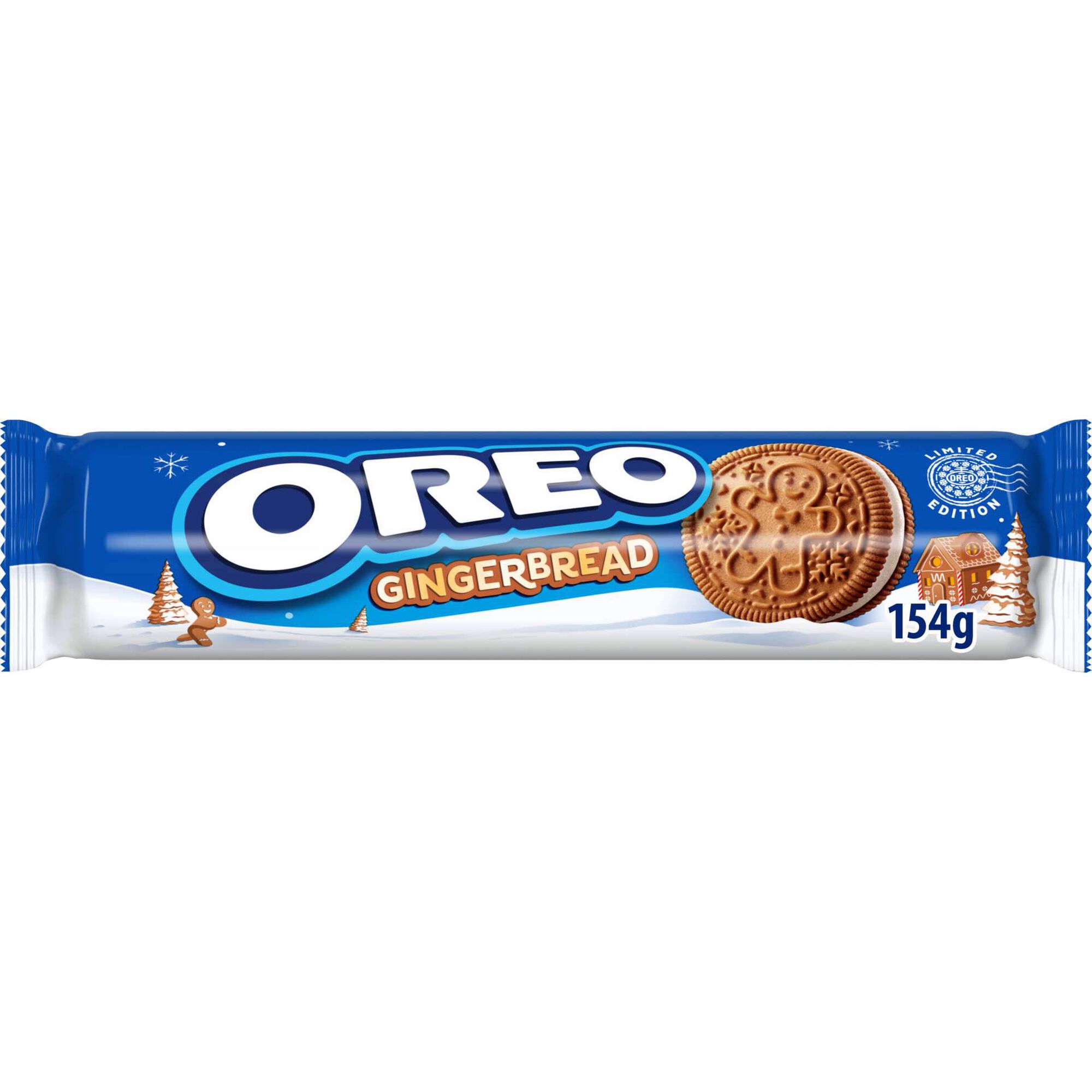 Bolachas de Gengibre com Recheio de Creme Oreo