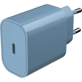 Tomada USB-C Fusion Azul Bazar&atilde;o