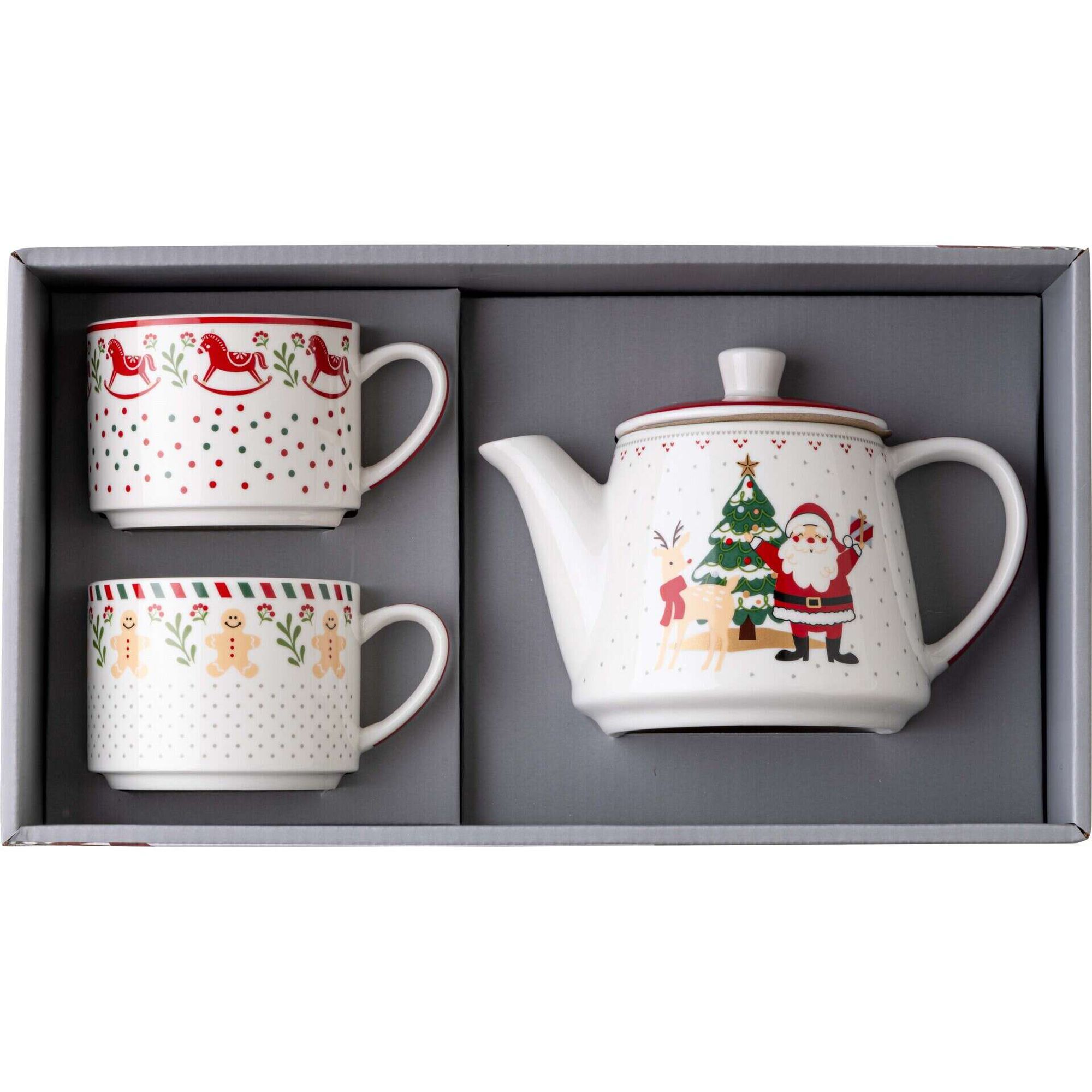 Conjunto 2 Canecas com Bule