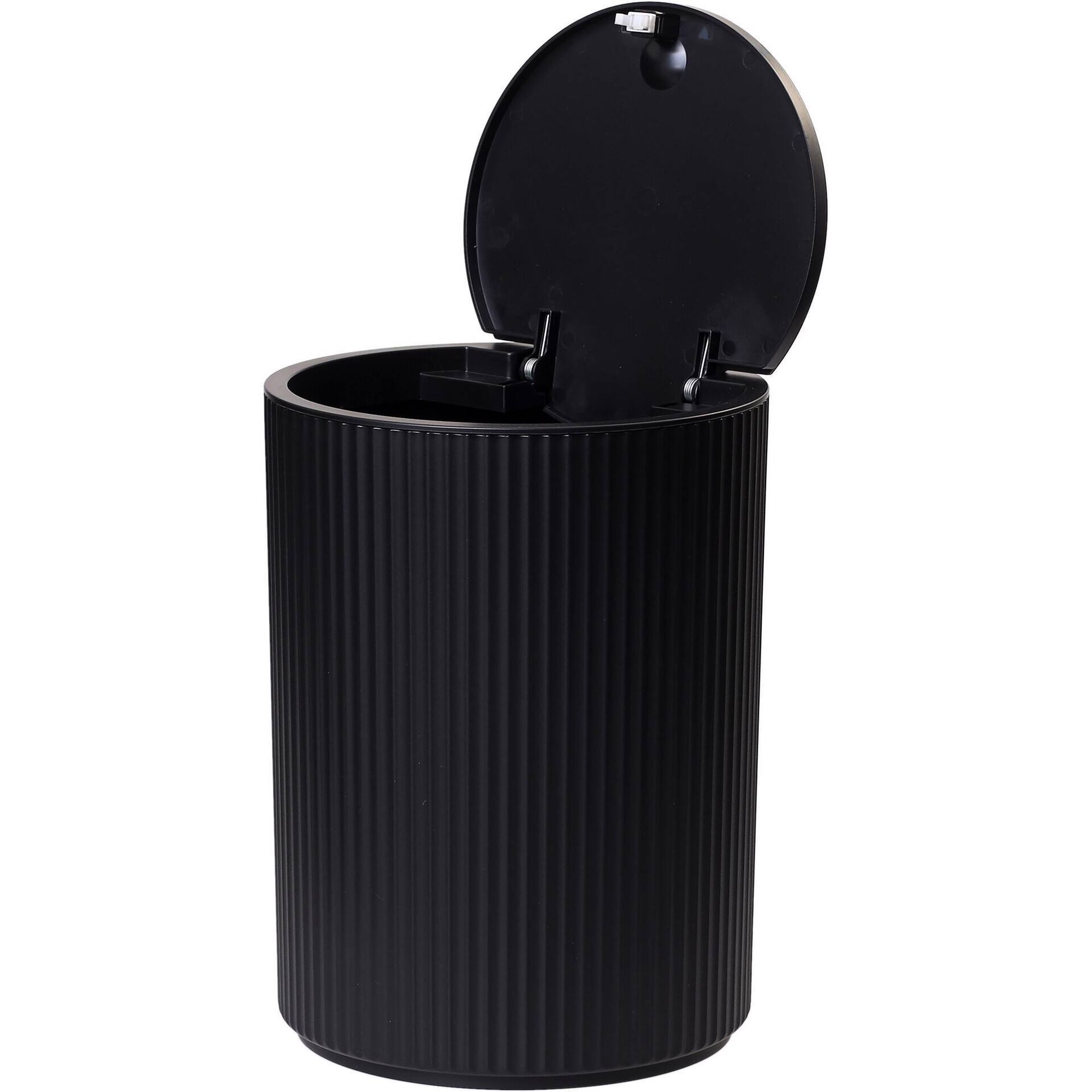 Balde WC Canelado Preto Kasa
