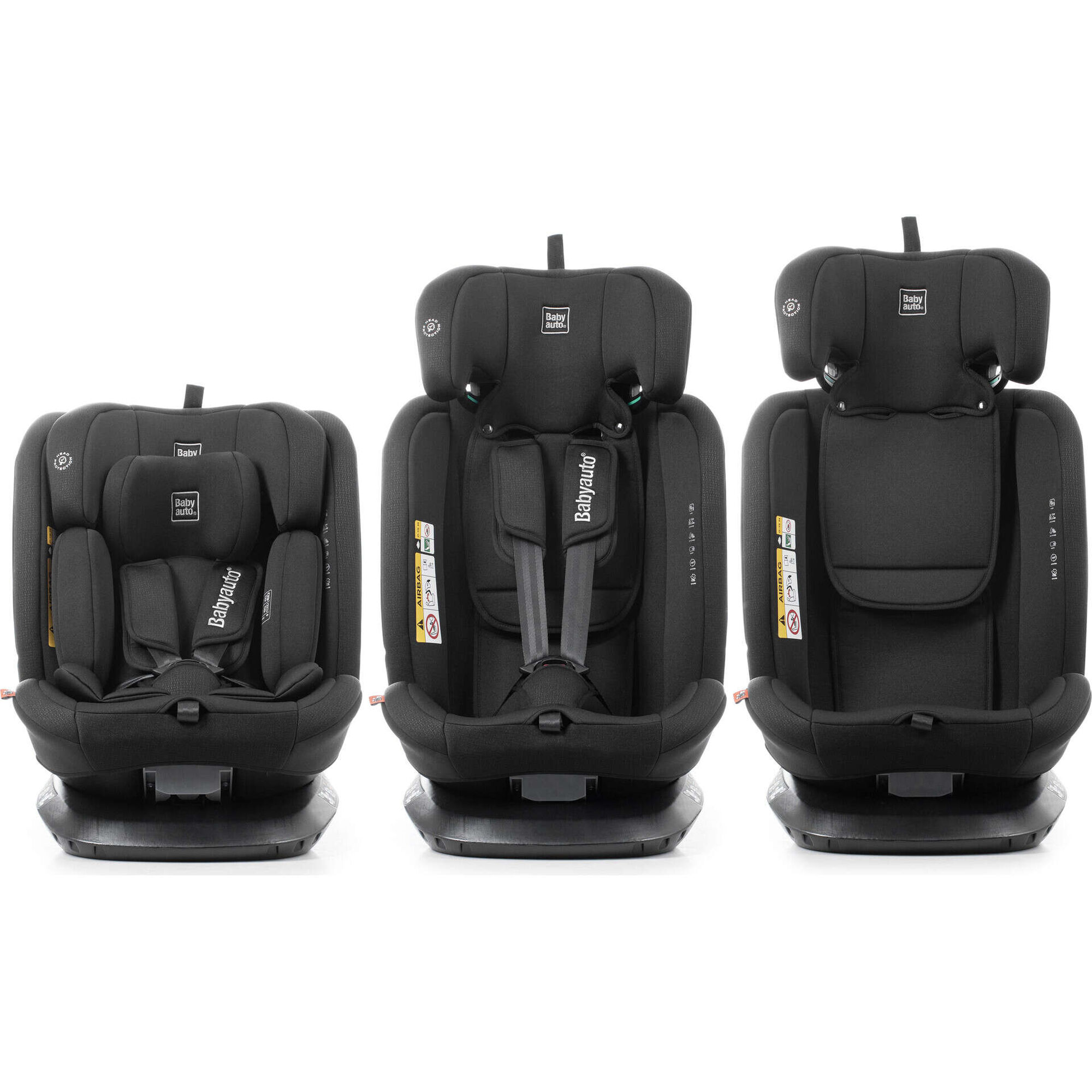 Cadeira Auto I-Size 40-150 Across Preta Babyauto