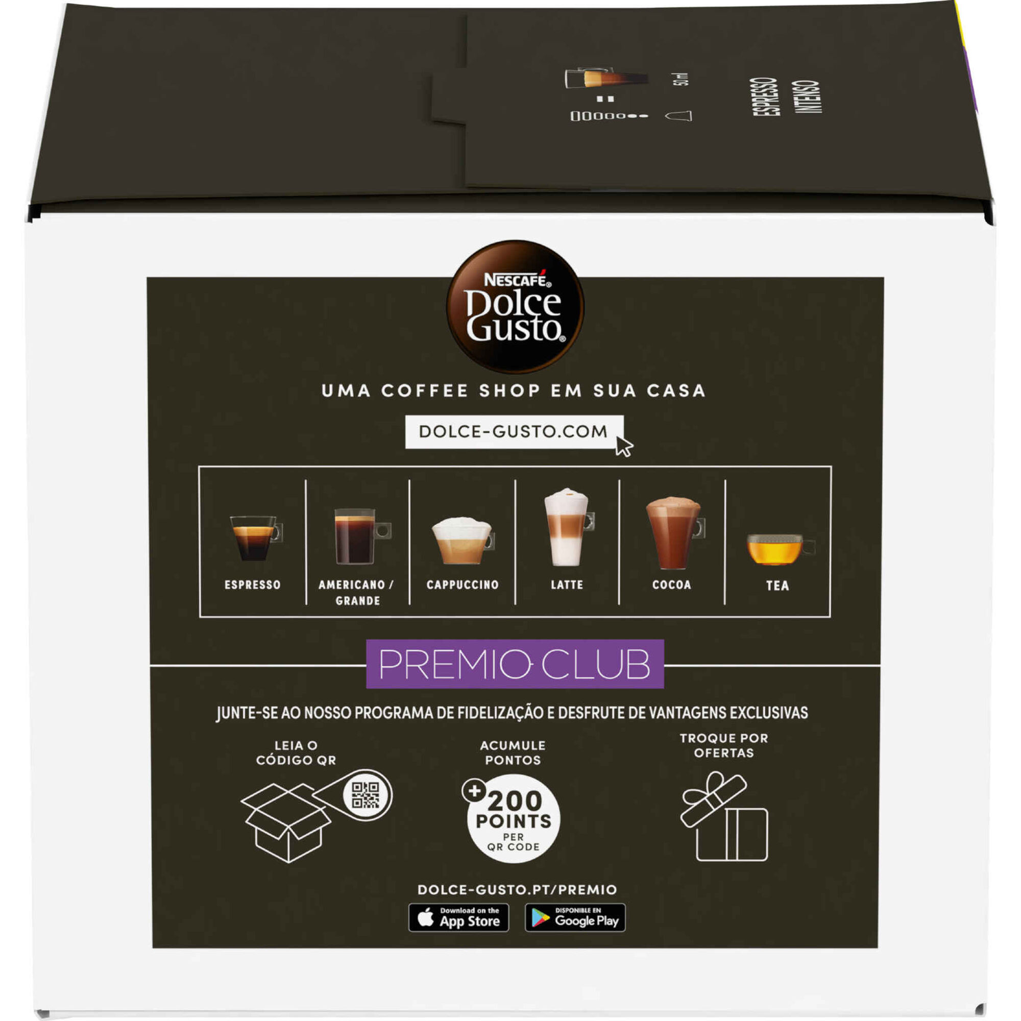 Cápsulas de Café Espresso Intenso Int 7 Cápsulas de Café Espresso Intenso Int 7