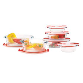 Caixa Herm&eacute;tica Vidro 1L Cook&Heat Pyrex