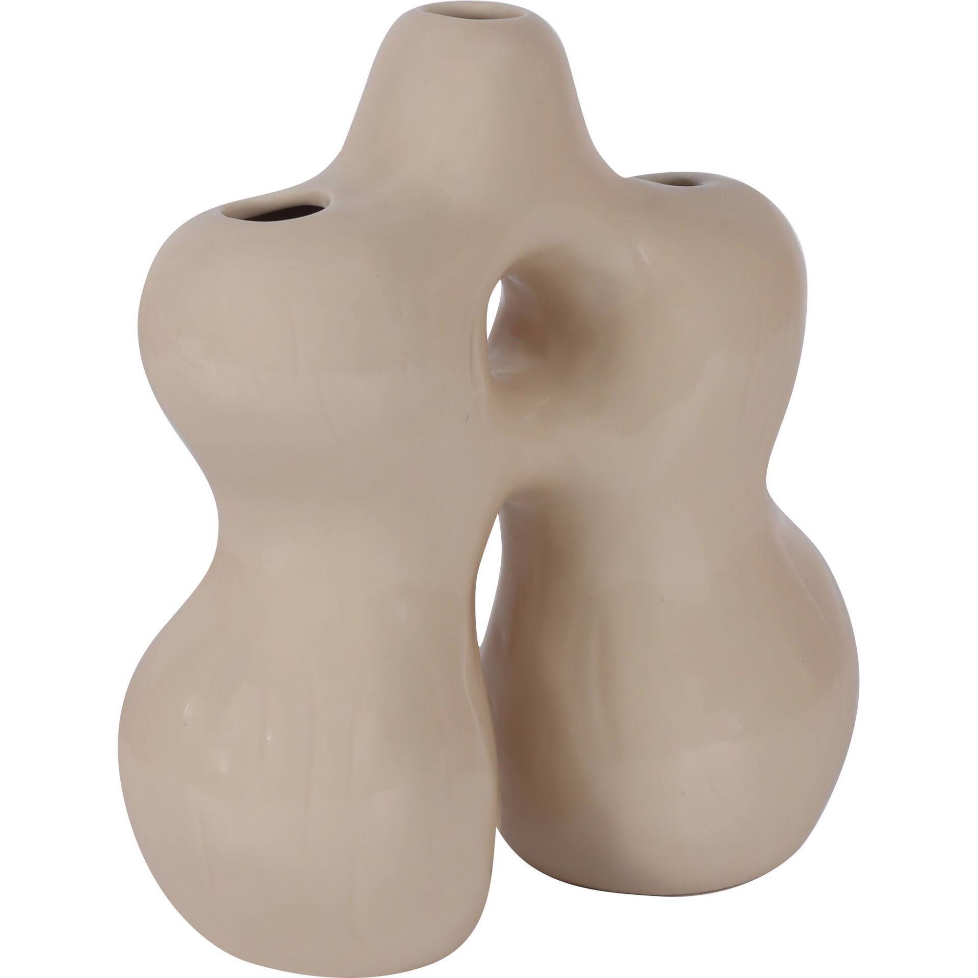 Jarra 3 Orif&iacute;cios Bege