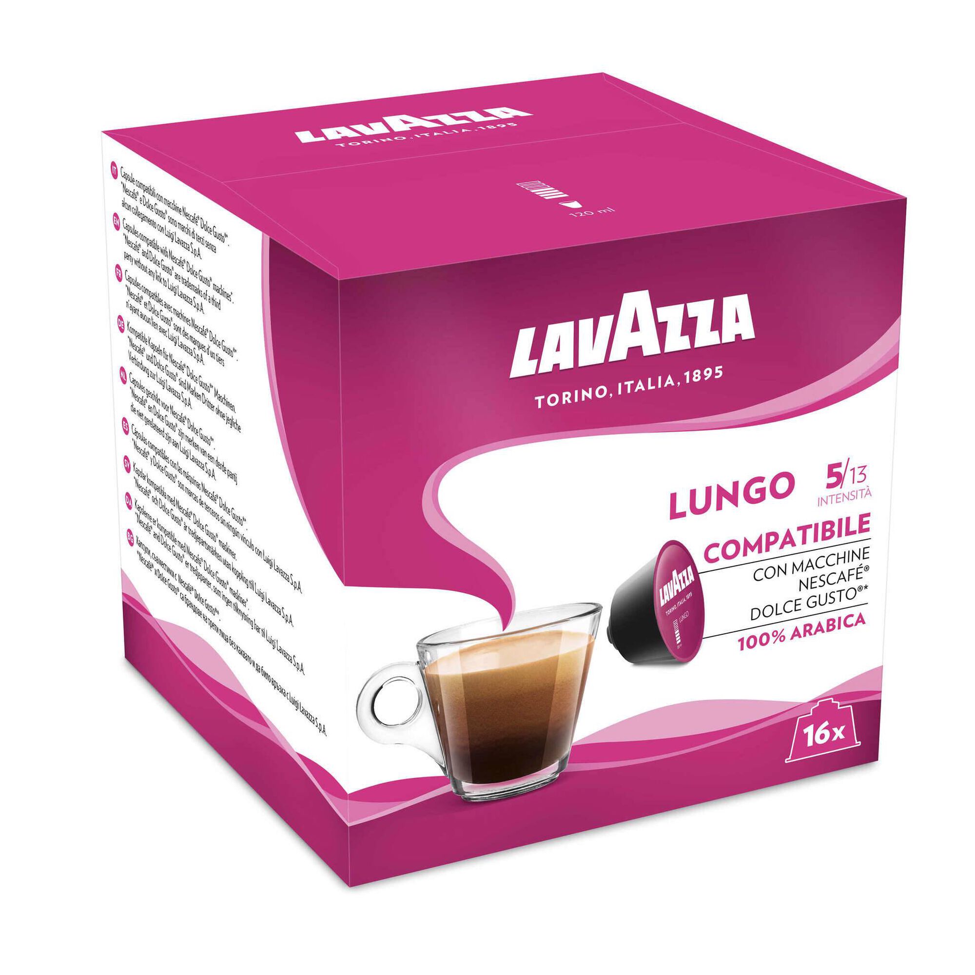 Cápsulas de Café Lungo Compatível com Dolce Gusto Int 5 Cápsulas de Café Lungo Compatível com Dolce Gusto Int 5