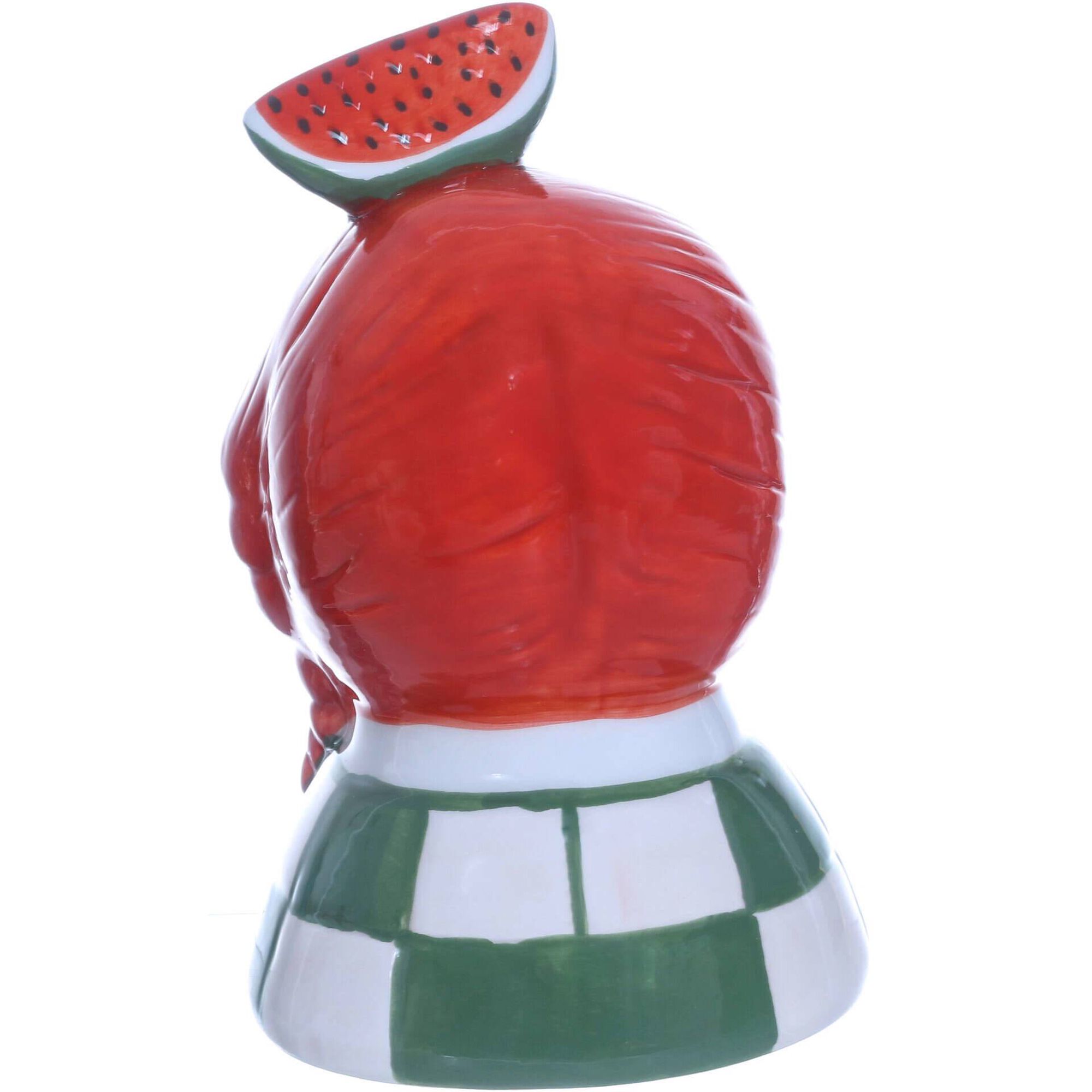 Mulher Cer&acirc;mica com Melancia Kasa