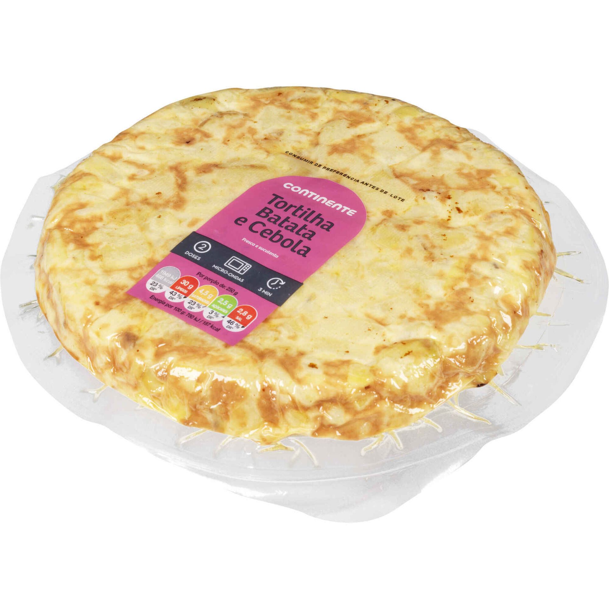 Tortilha de Batata com Cebola