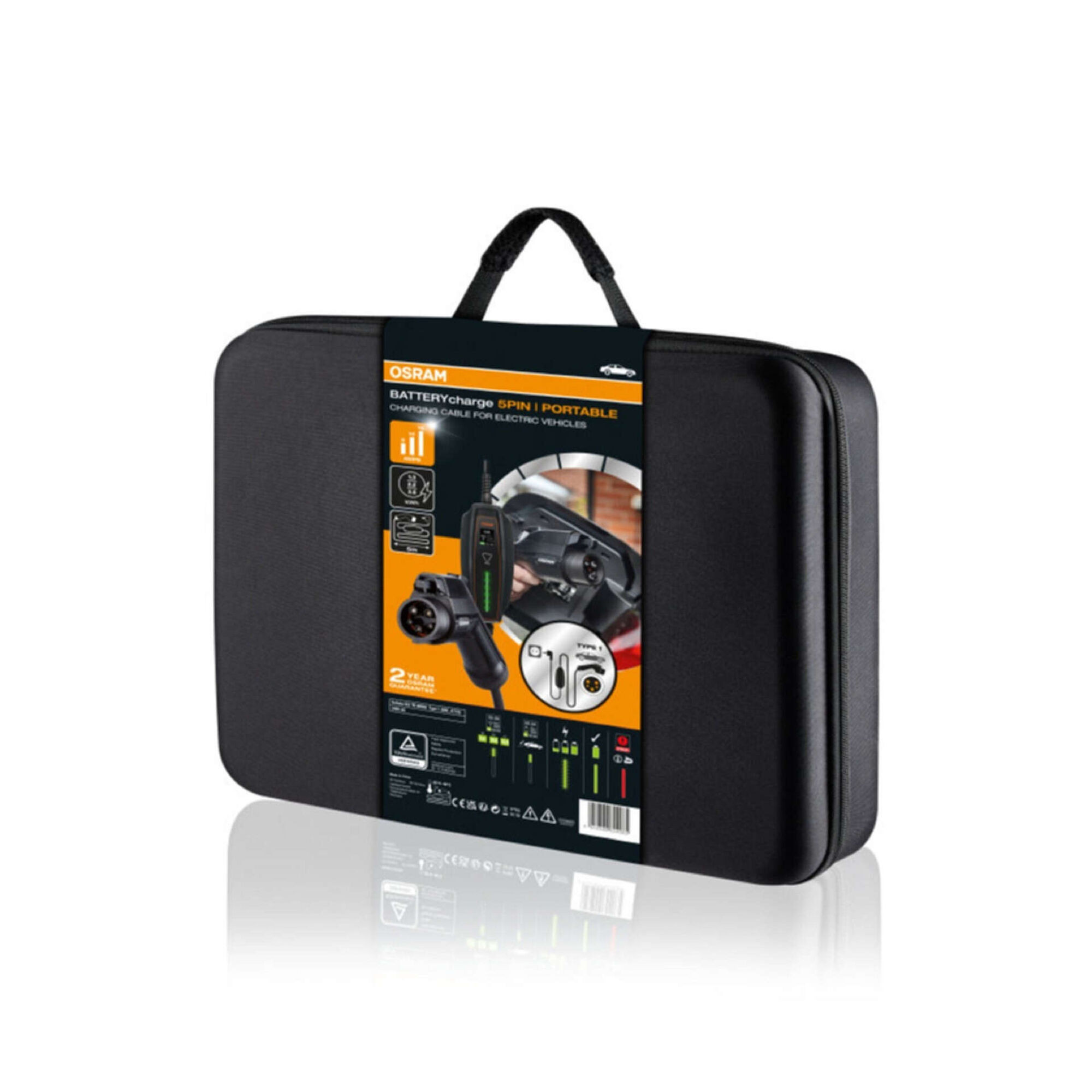 Cabo EV Carregamento de Carro El&eacute;trico T1 6/10/16A Osram