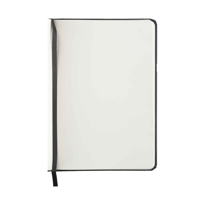 Caderno Agrafado com Elástico A5 Liso Note!