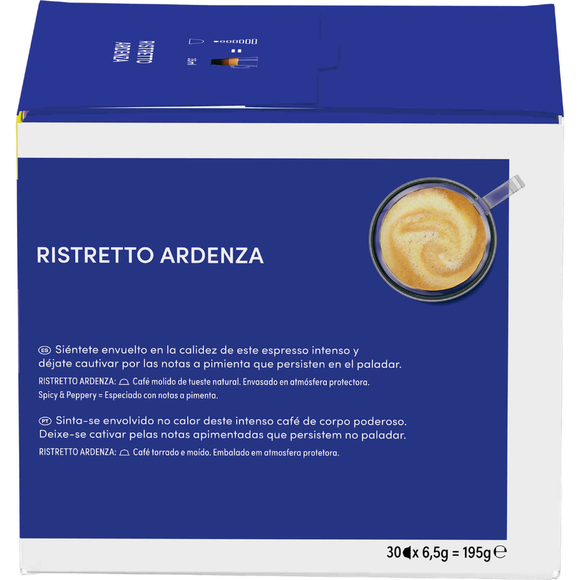 Cápsulas de Café Ristretto Ardenza Int 11 Cápsulas de Café Ristretto Ardenza Int 11