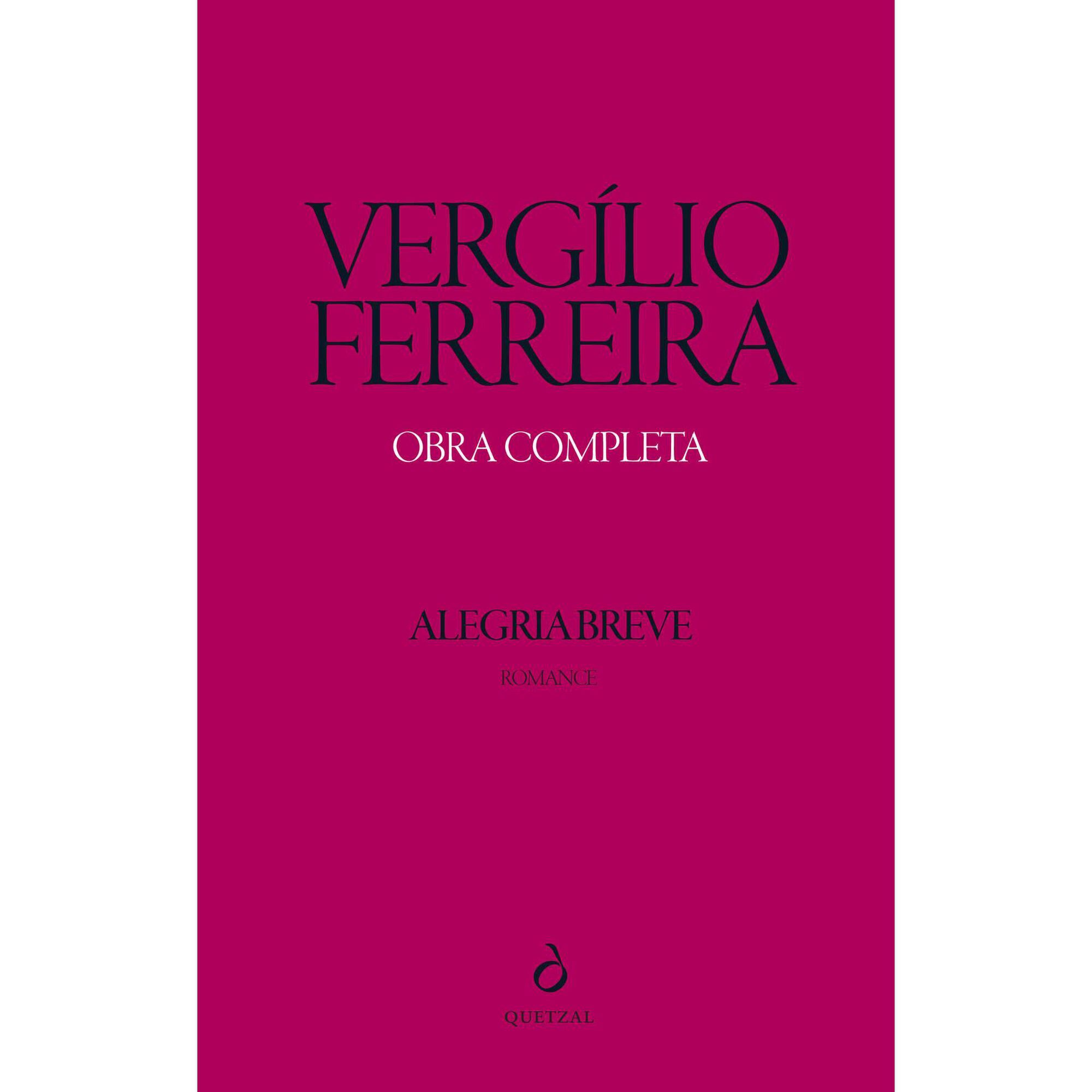 Alegria Breve de Verg&iacute;lio Ferreira