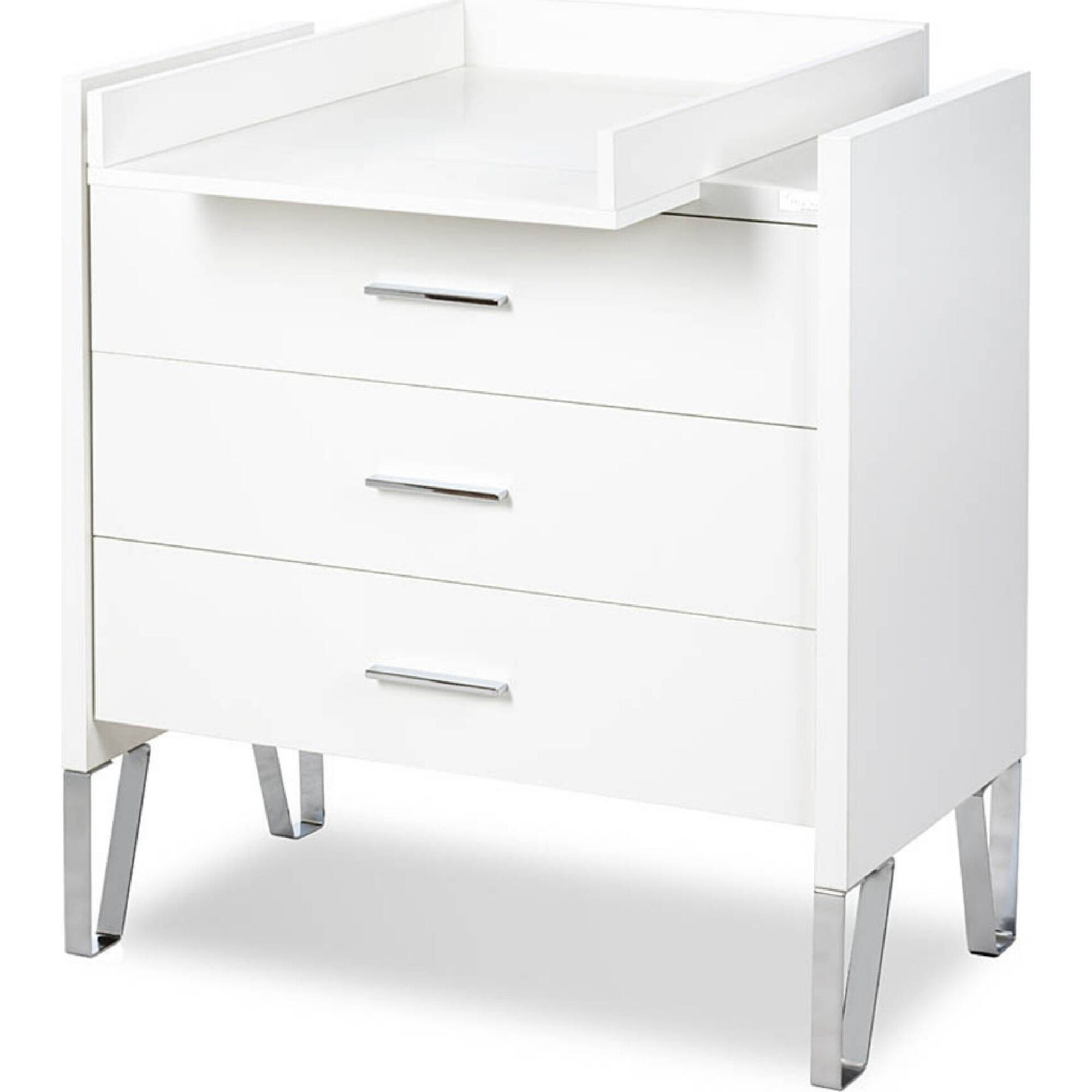 Muda Fraldas para Cómoda Branca Scandinave