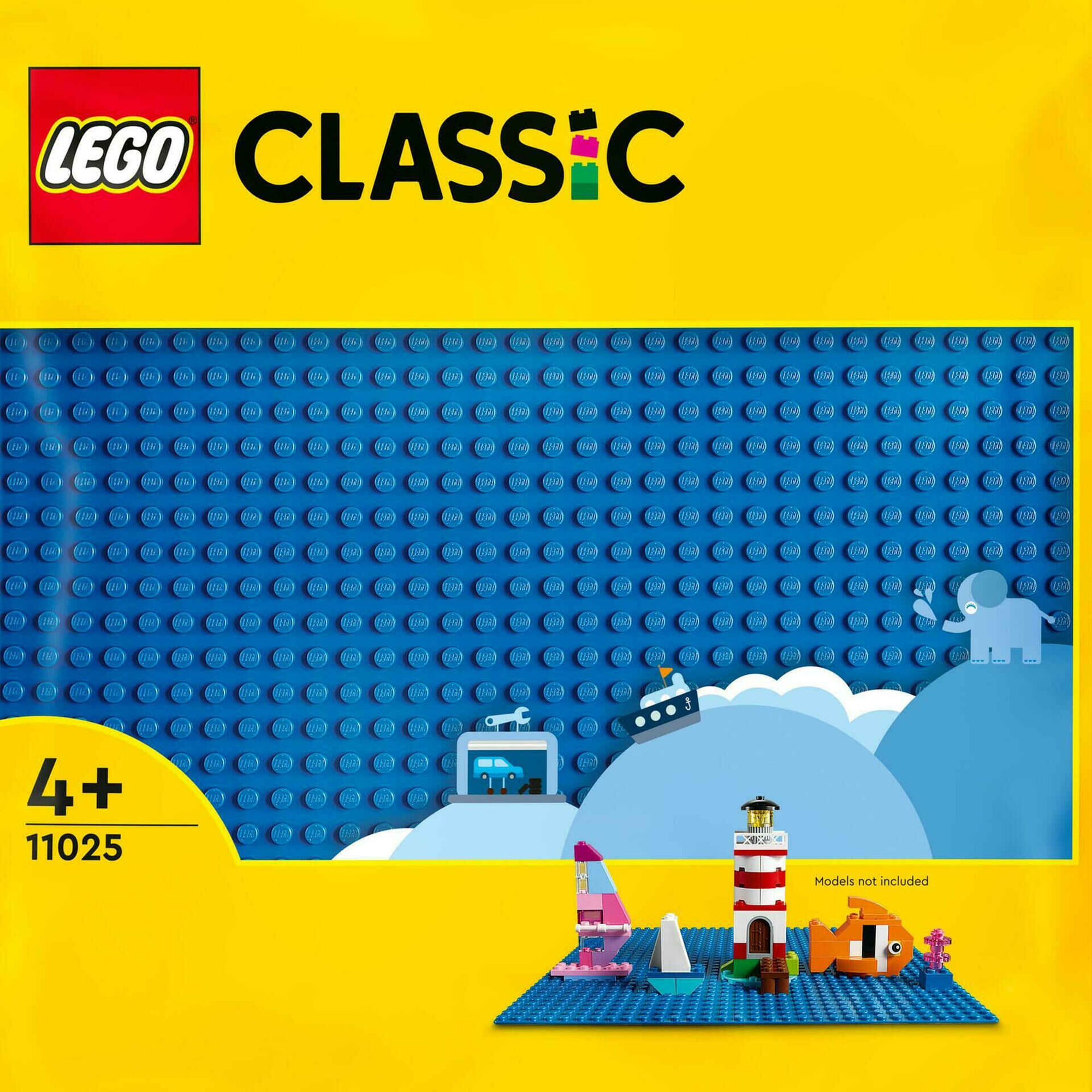 Placa de Construção Azul - 11025