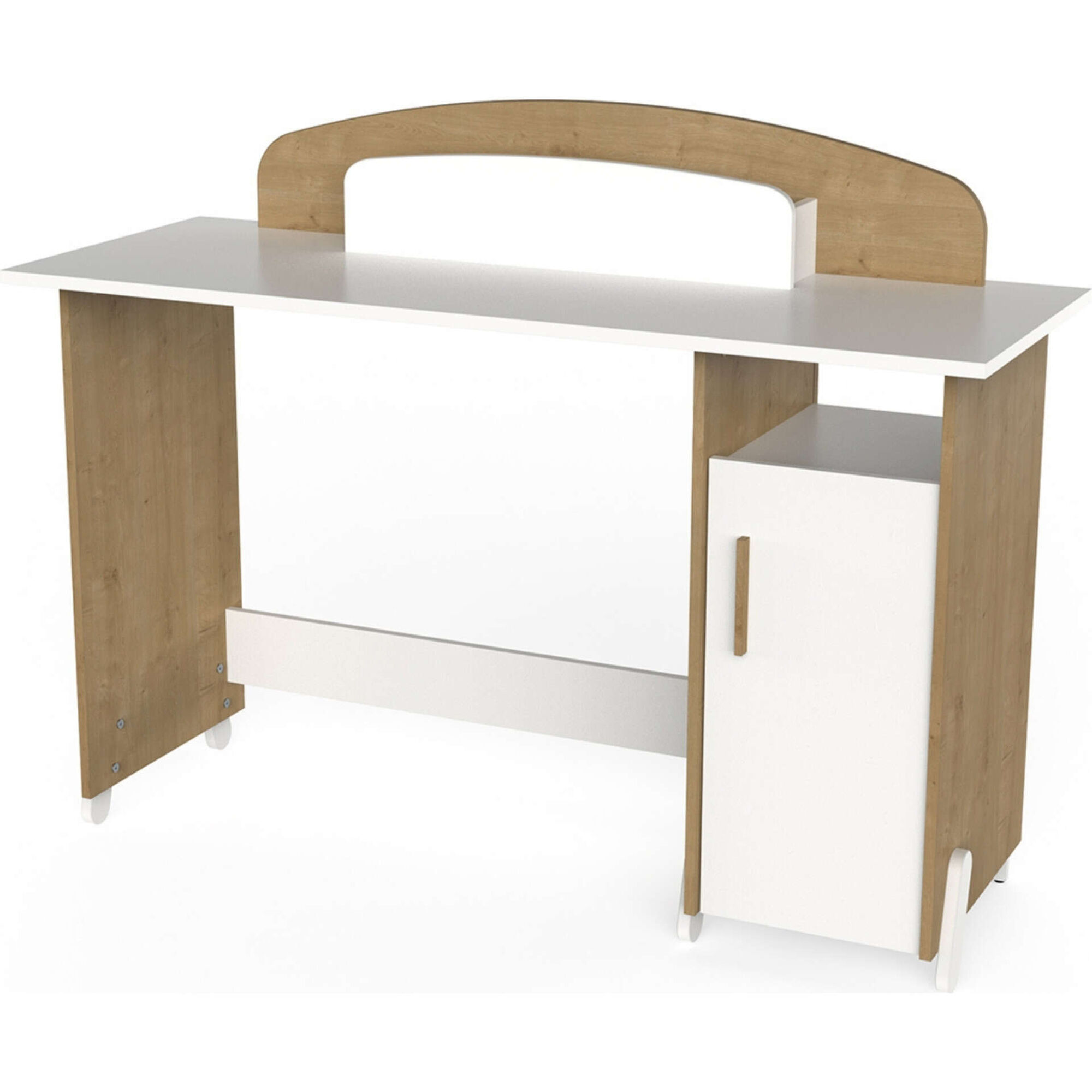 Secret&aacute;ria com Painel de Arruma&ccedil;&atilde;o 135x50x103cm Naili