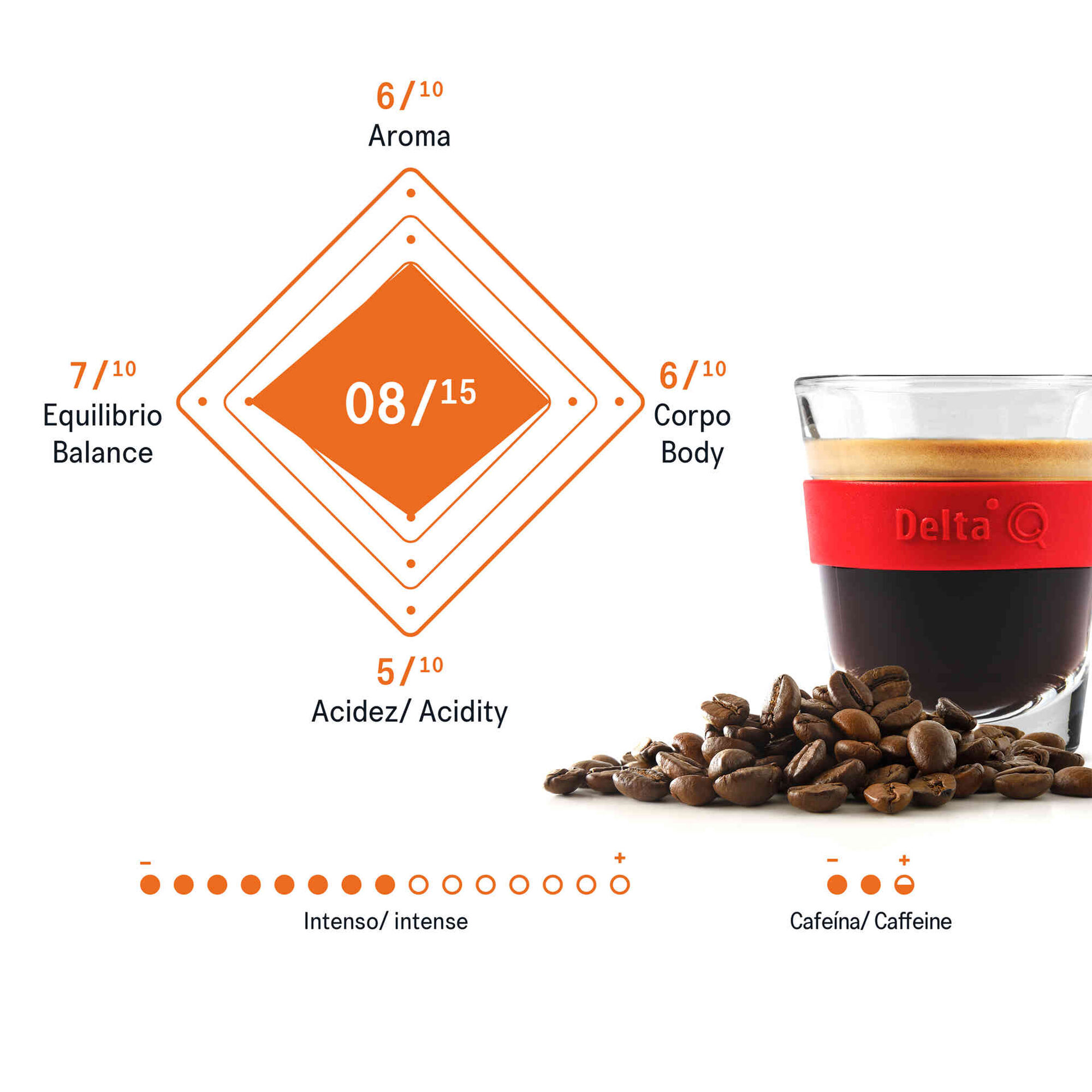 Cápsulas de Café Aqtivus Int 8 Cápsulas de Café Aqtivus Int 8