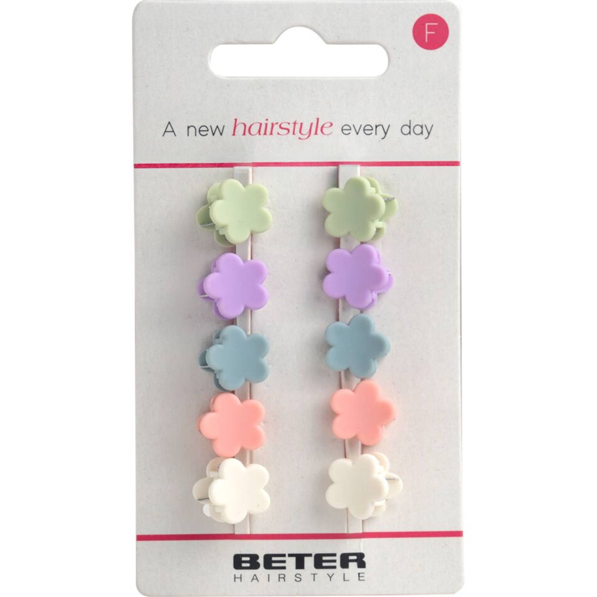 Ganchos Cabelo Flores Coloridas Mini BETER
