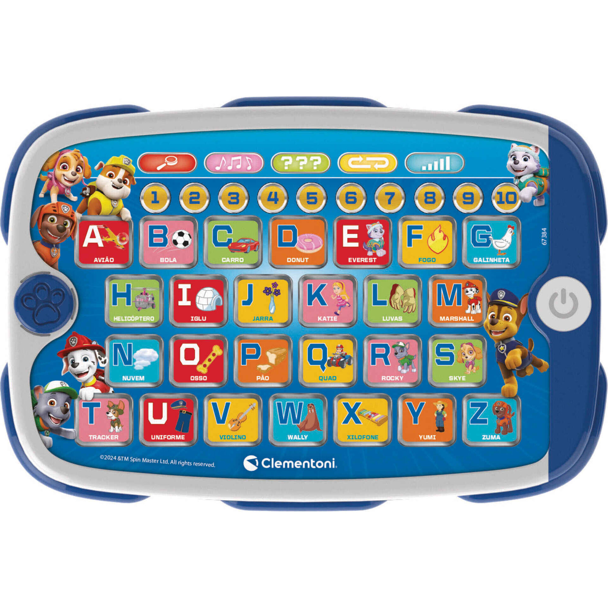Tablet Educativo da Patrulha Pata