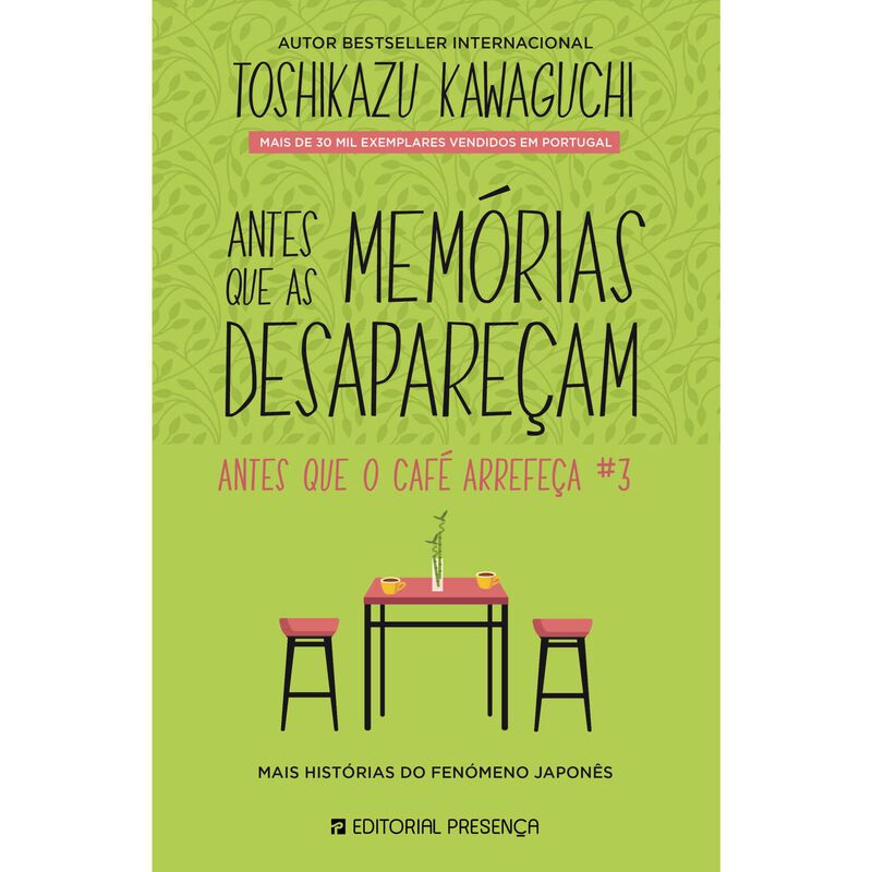 Antes que as Memórias Desapareçam - Antes que o Café Arrefeça de Toshikazu Kawaguchi