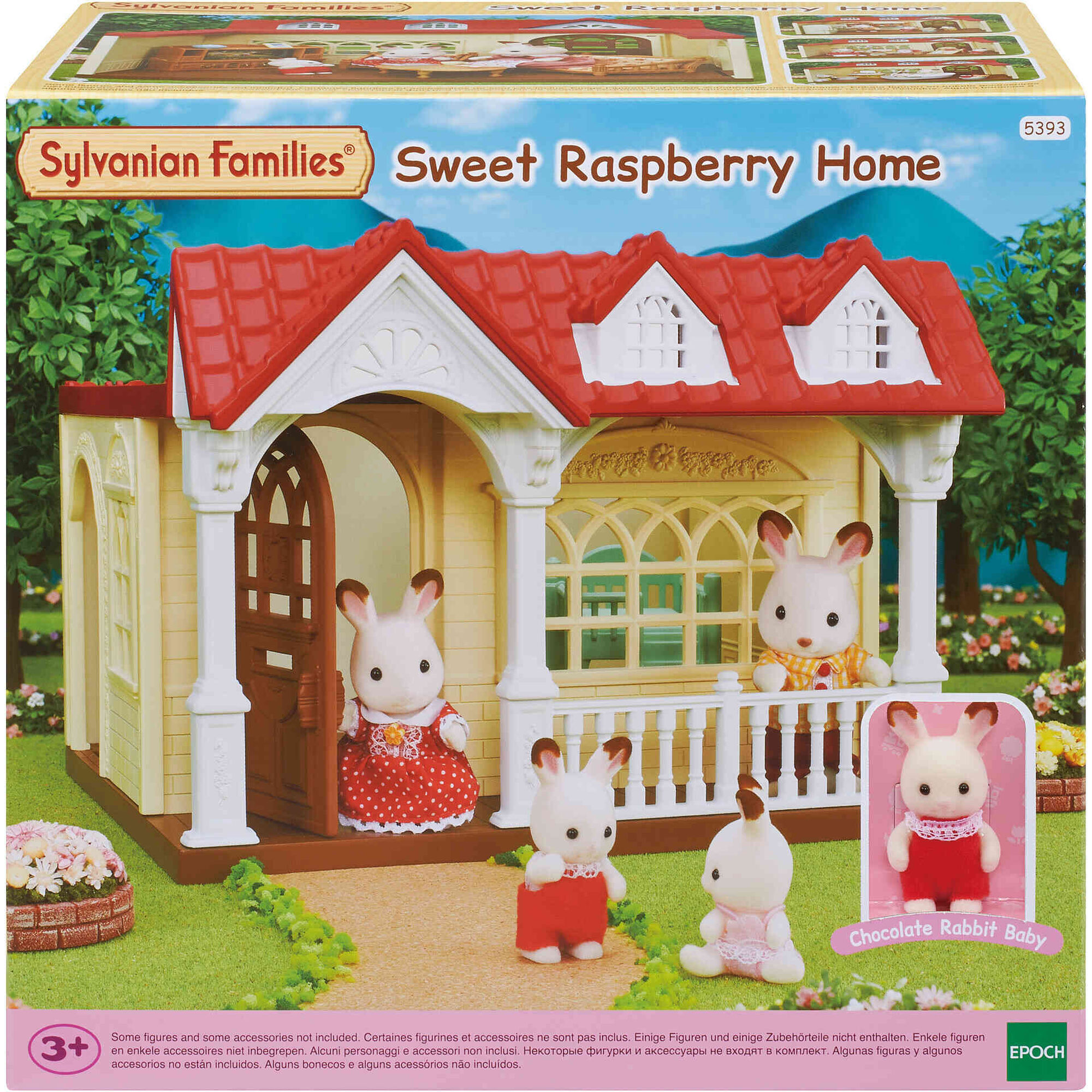 Sylvanian Families - Pack Figuras A Doce Casinha de Framboesa