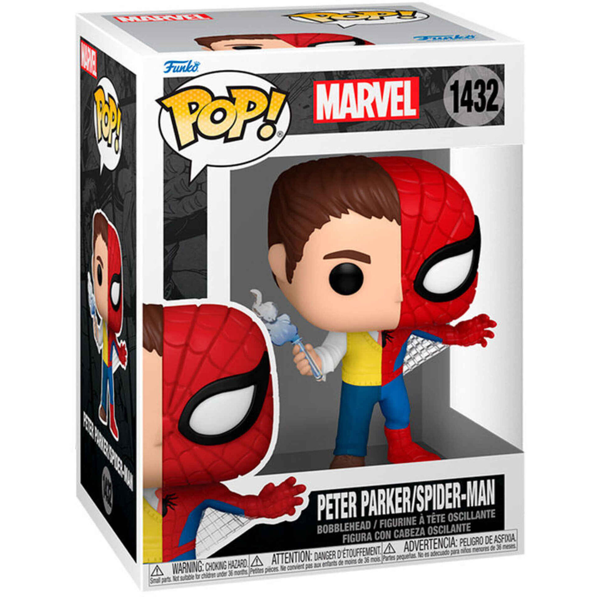 Funko - Figura Marvel - Peter Parker/Spider-Man