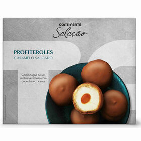 Profiteroles com Caramelo Salgado