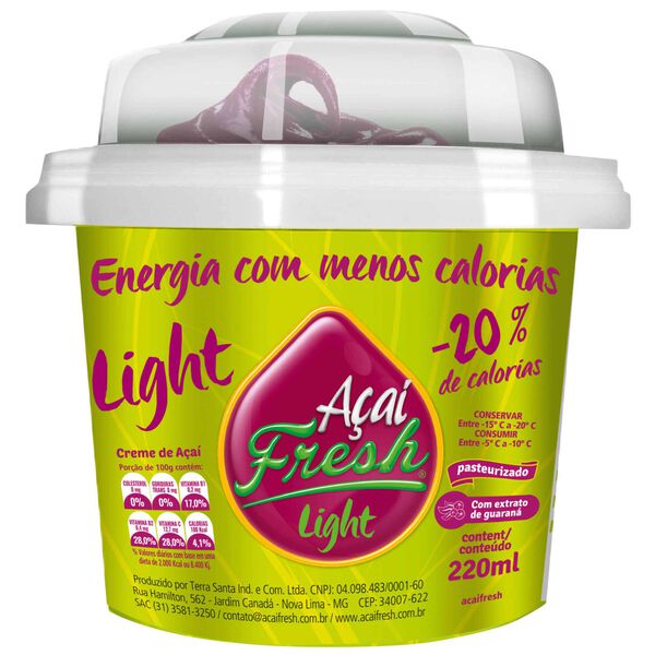  Original com Granola Light Açaí Fresh