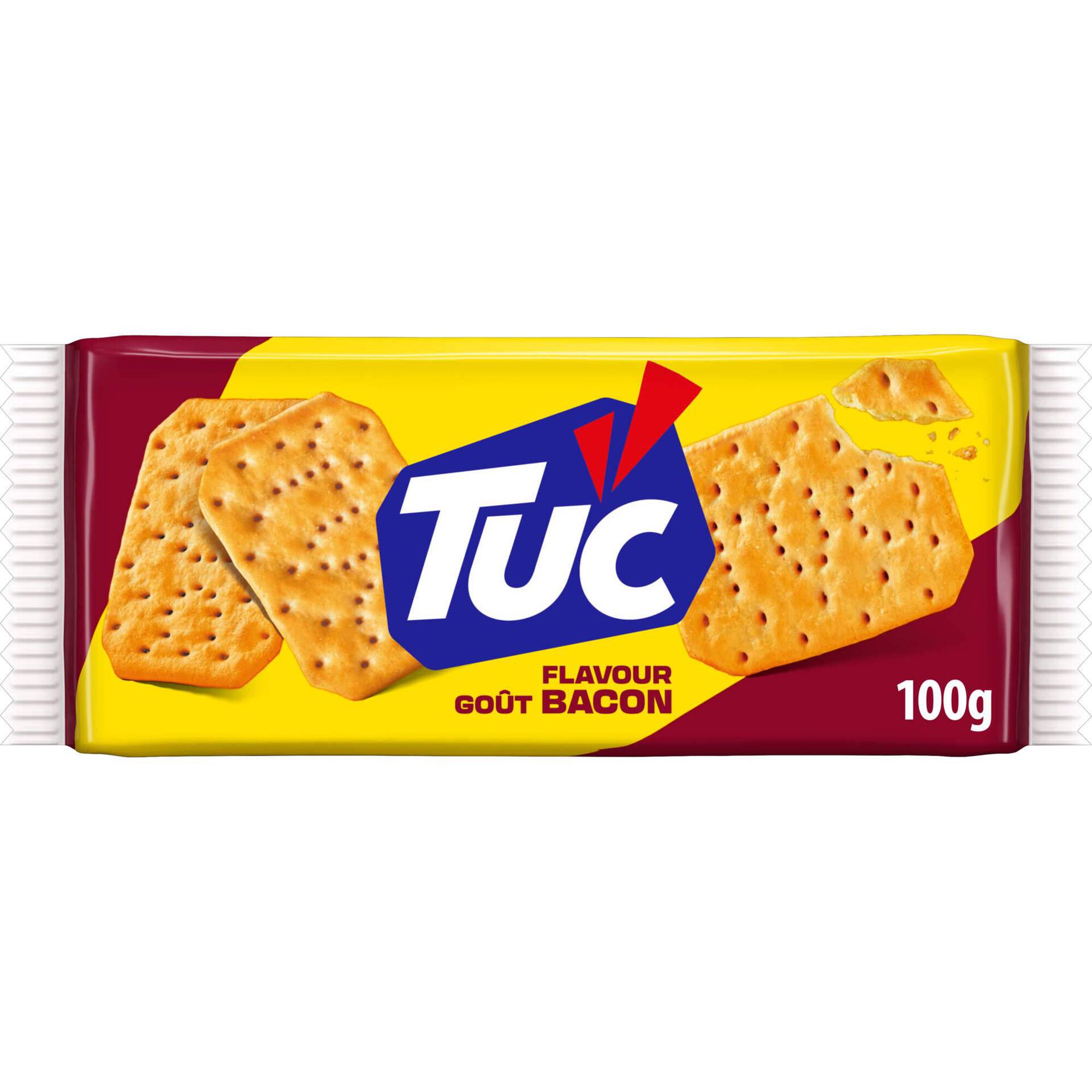 Bolachas Cracker Sabor a Bacon Tuc