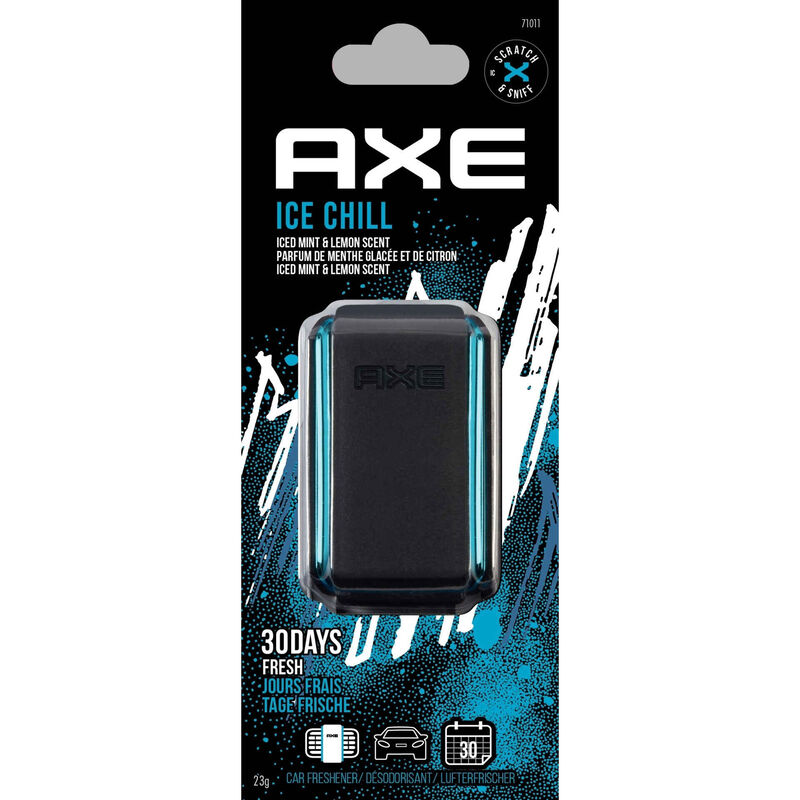 Ambientador Auto Encaixar Plástico Menta Fresca e Limão Axe