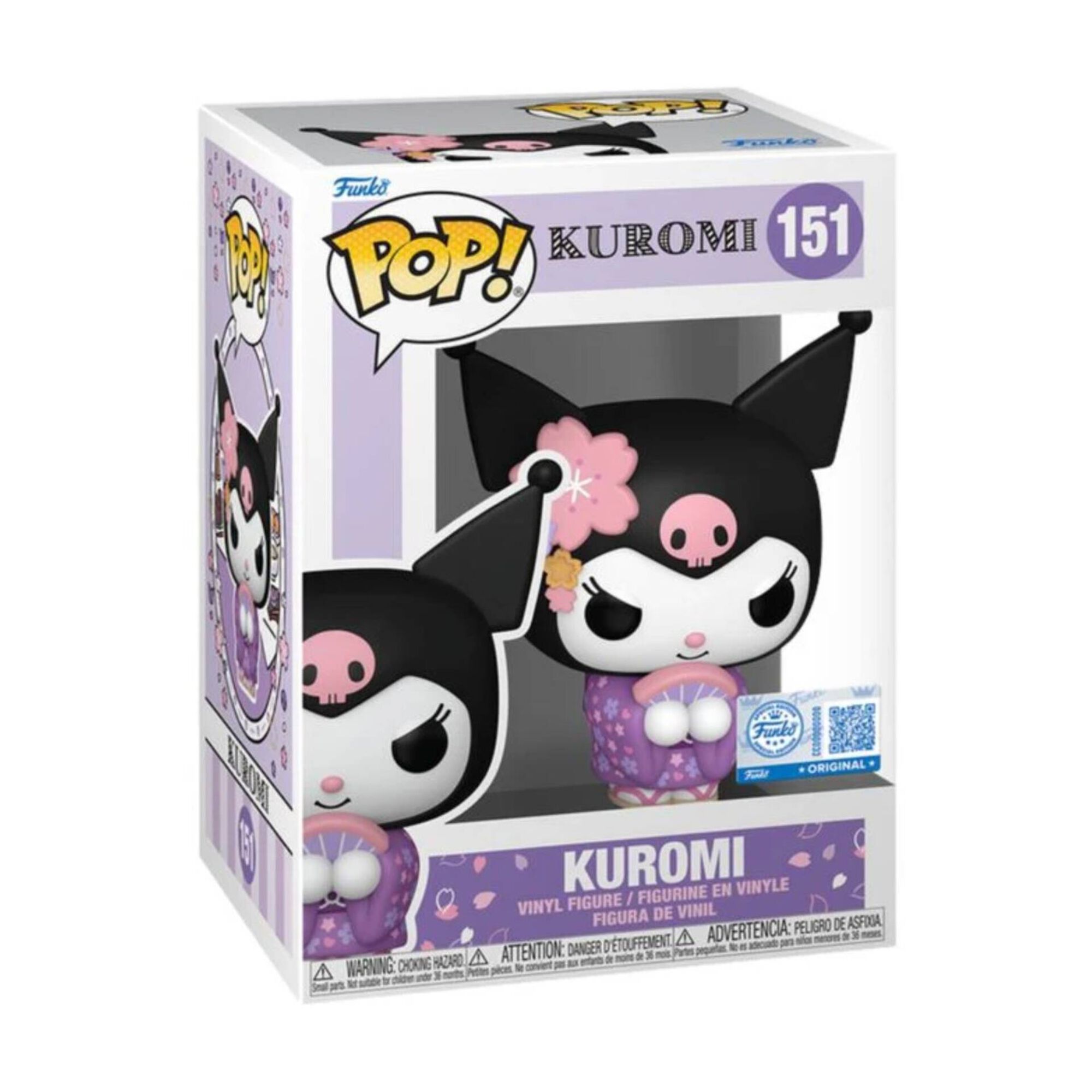 Funko - Figura Sanrio Hello Kitty - Kuromi em Kimono