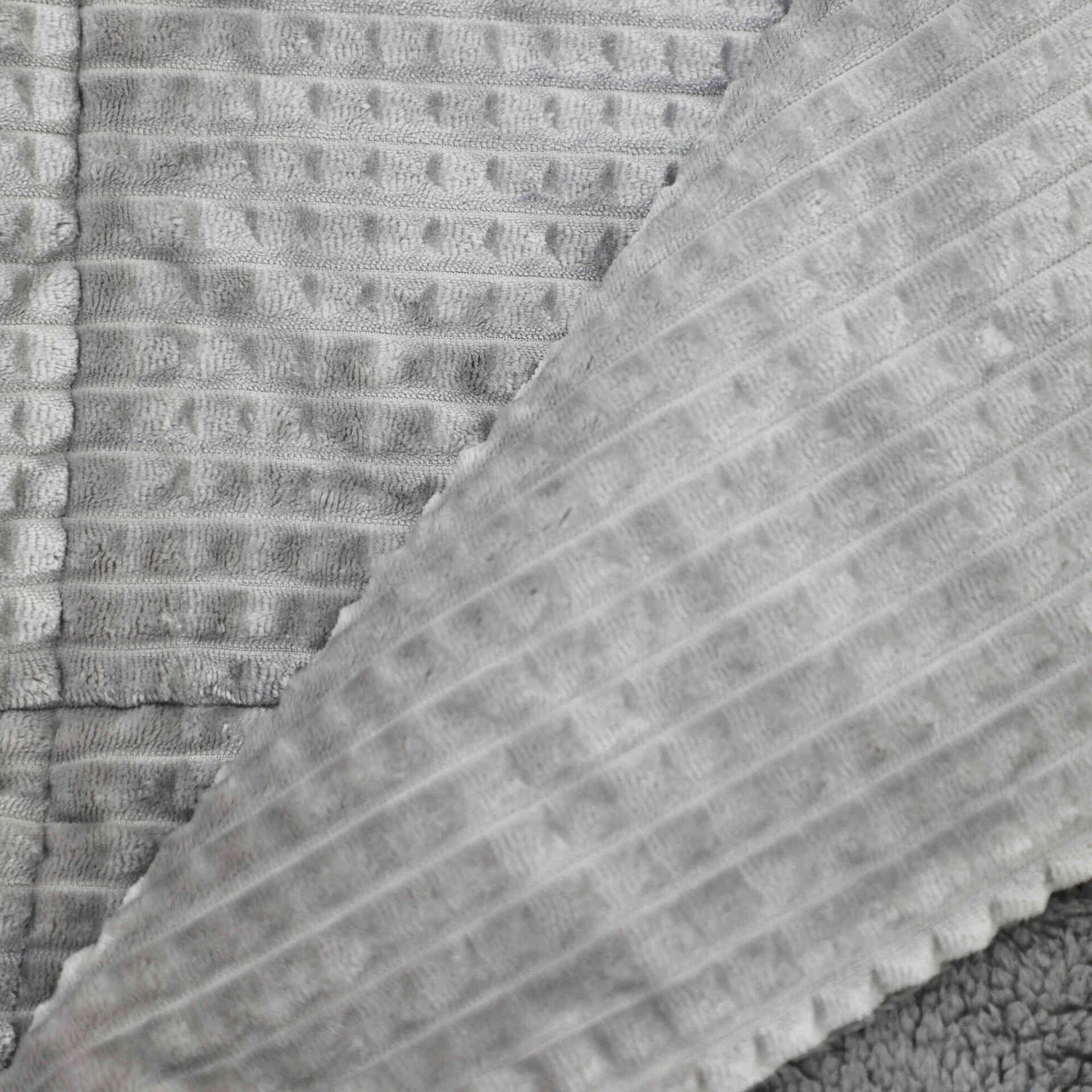 Edred&atilde;o Flanela 240x220cm com Borreguito Kasa