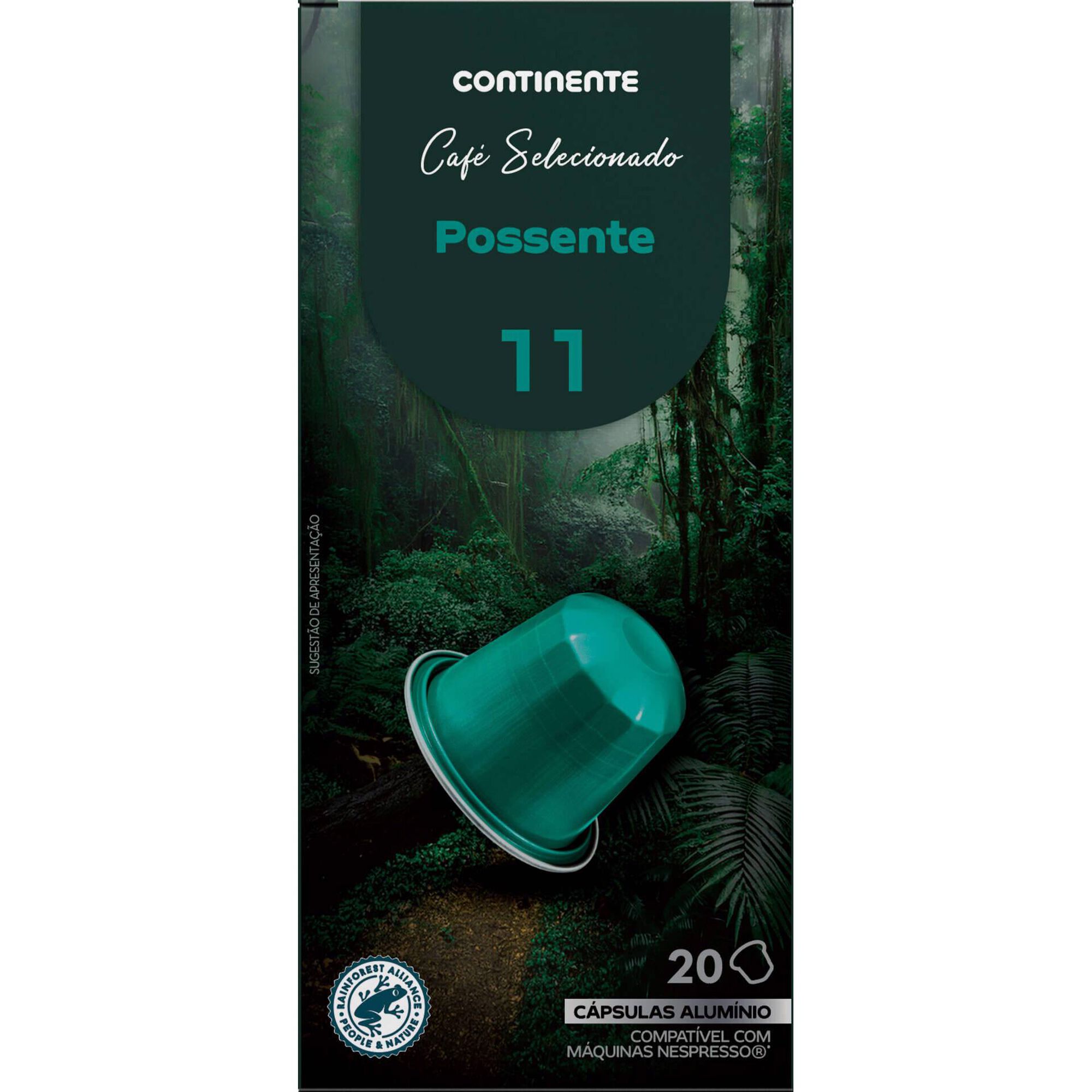 C&aacute;psulas de Caf&eacute; Possente Int 11 Continente