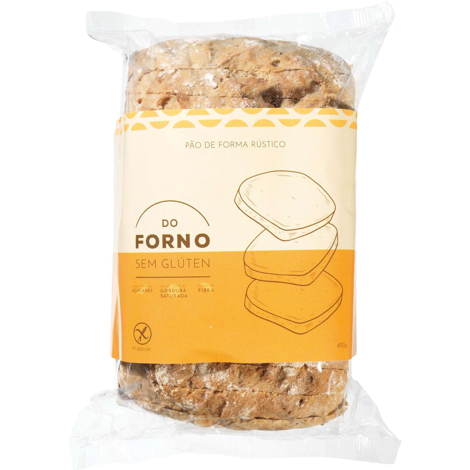Pão Rústico sem Glúten