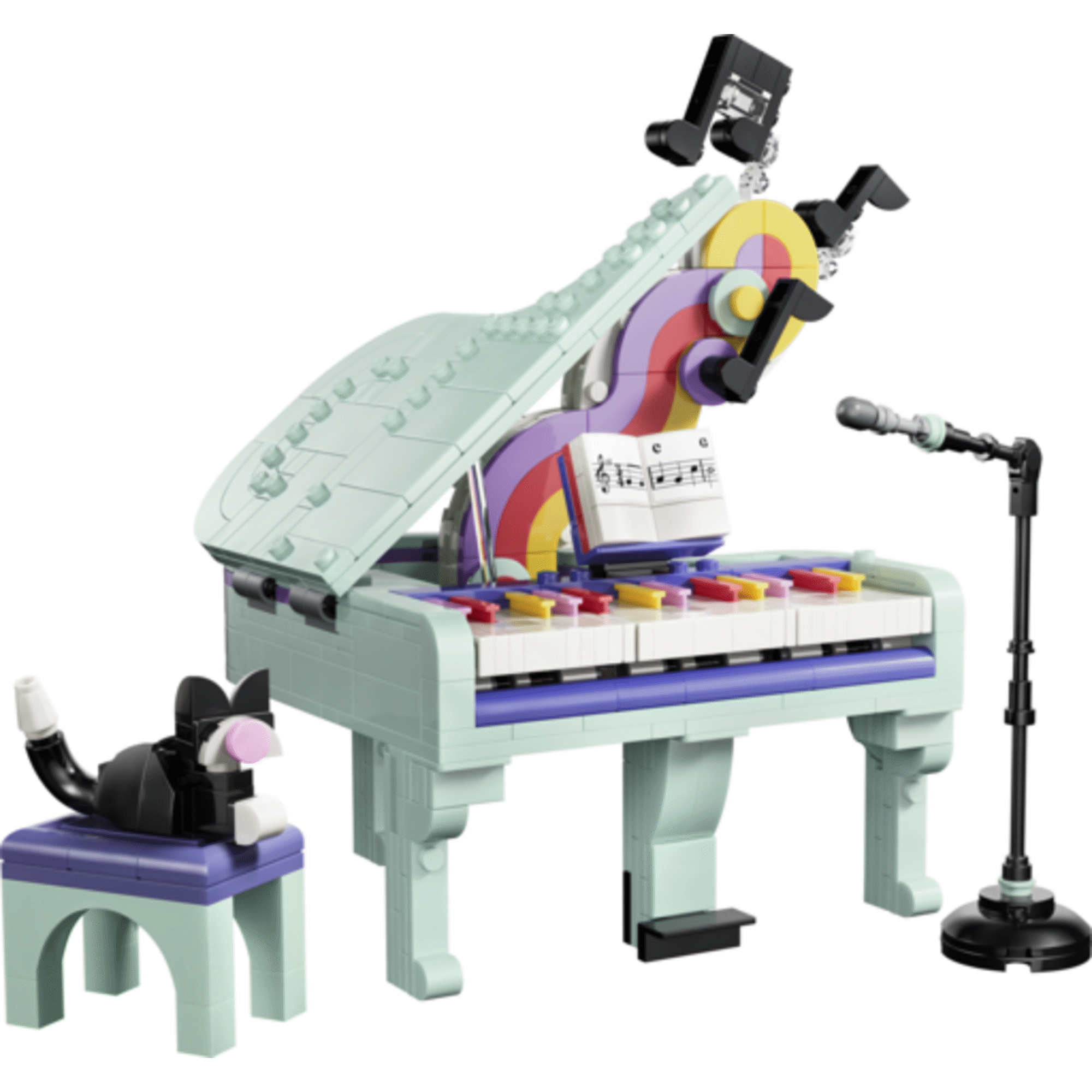 LEGO Creator - Piano de Decora&ccedil;&atilde;o Musical com Gato - 31392